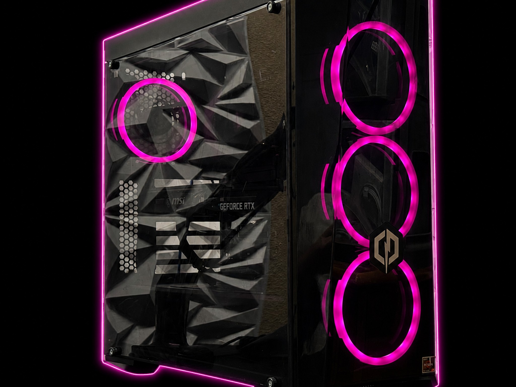 1080p/1440P Gaming pc / RTX 3060 / Ryzen 5 5500 / 16GB RAM / 1200GB Storage / Fortnite, Warzone apex