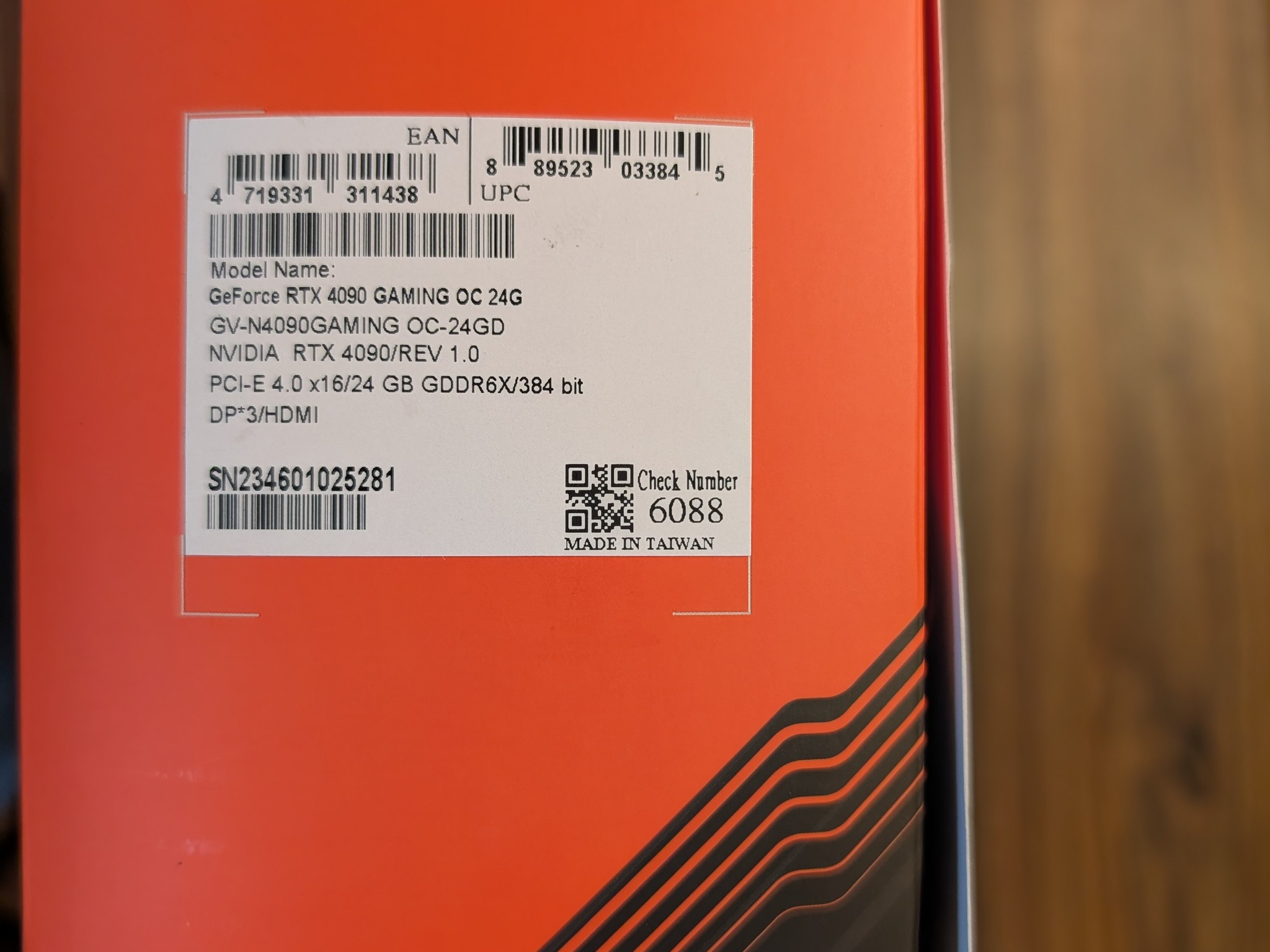 Gigabyte GAMING OC GeForce RTX 4090