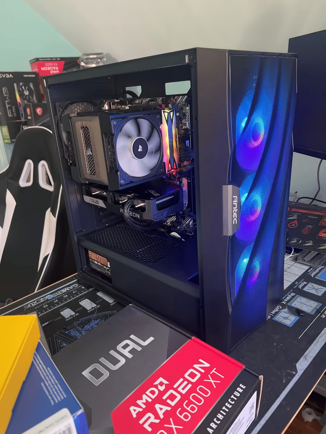 Project Bravo Radeon 6600XT Intel Core i5 10400