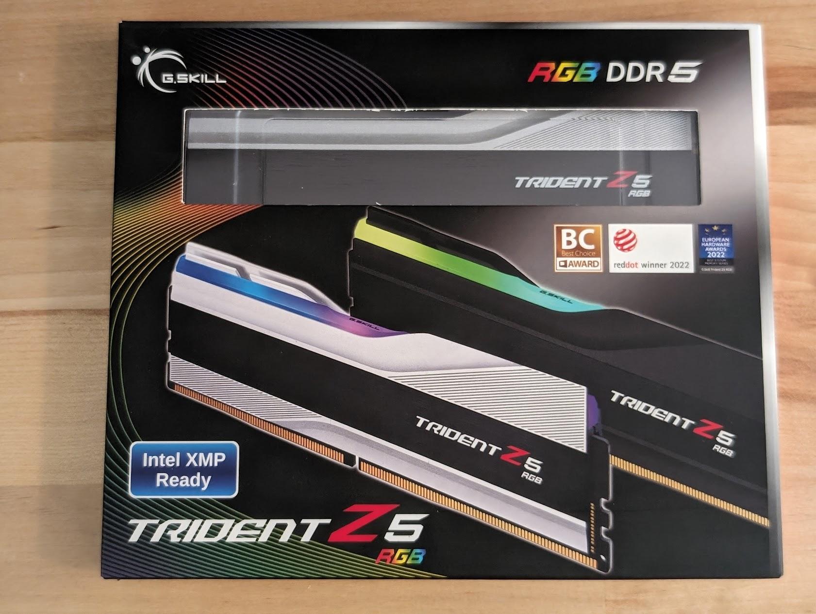 G.SKILL Trident Z5 RGB Series 48GB (2 x 24GB) 288-Pin PC RAM DDR5 8000 - NEW SEALED