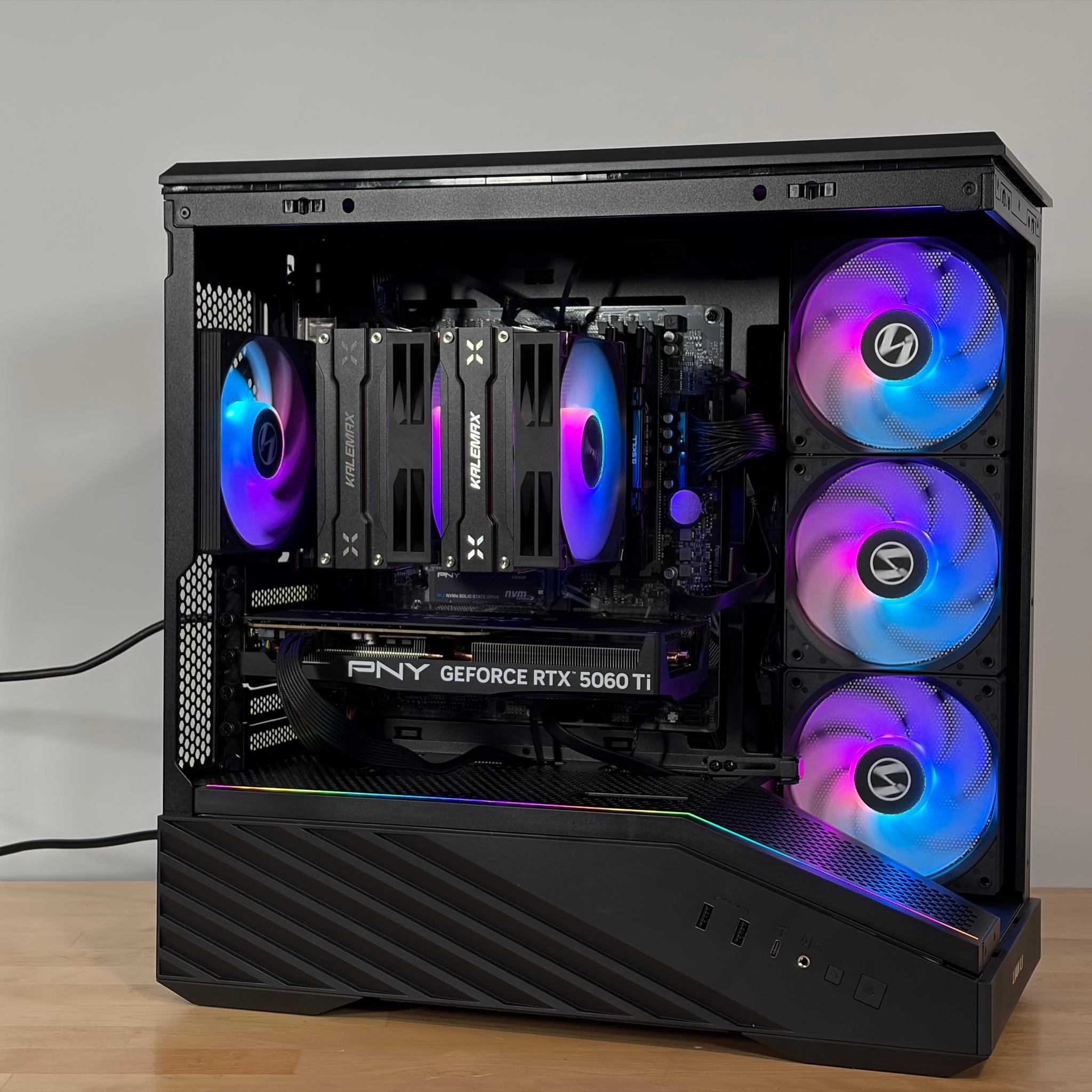 RTX 5060ti Ryzen 7 5800XT Gaming PC