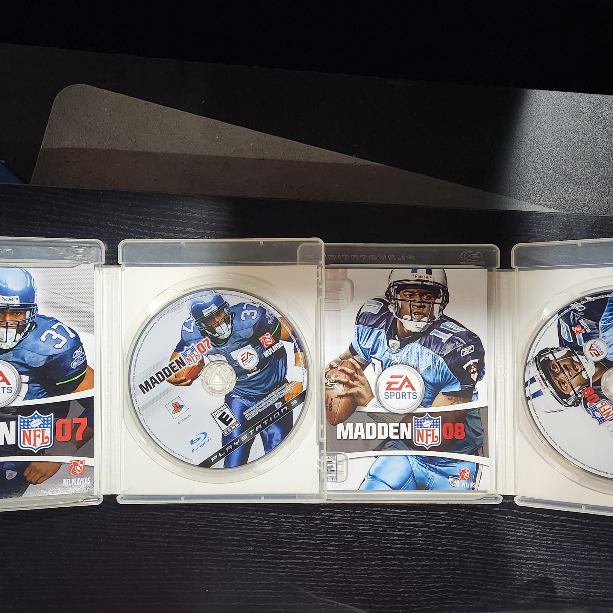 Used Ps3 Madden NFL Bundle Game Pack