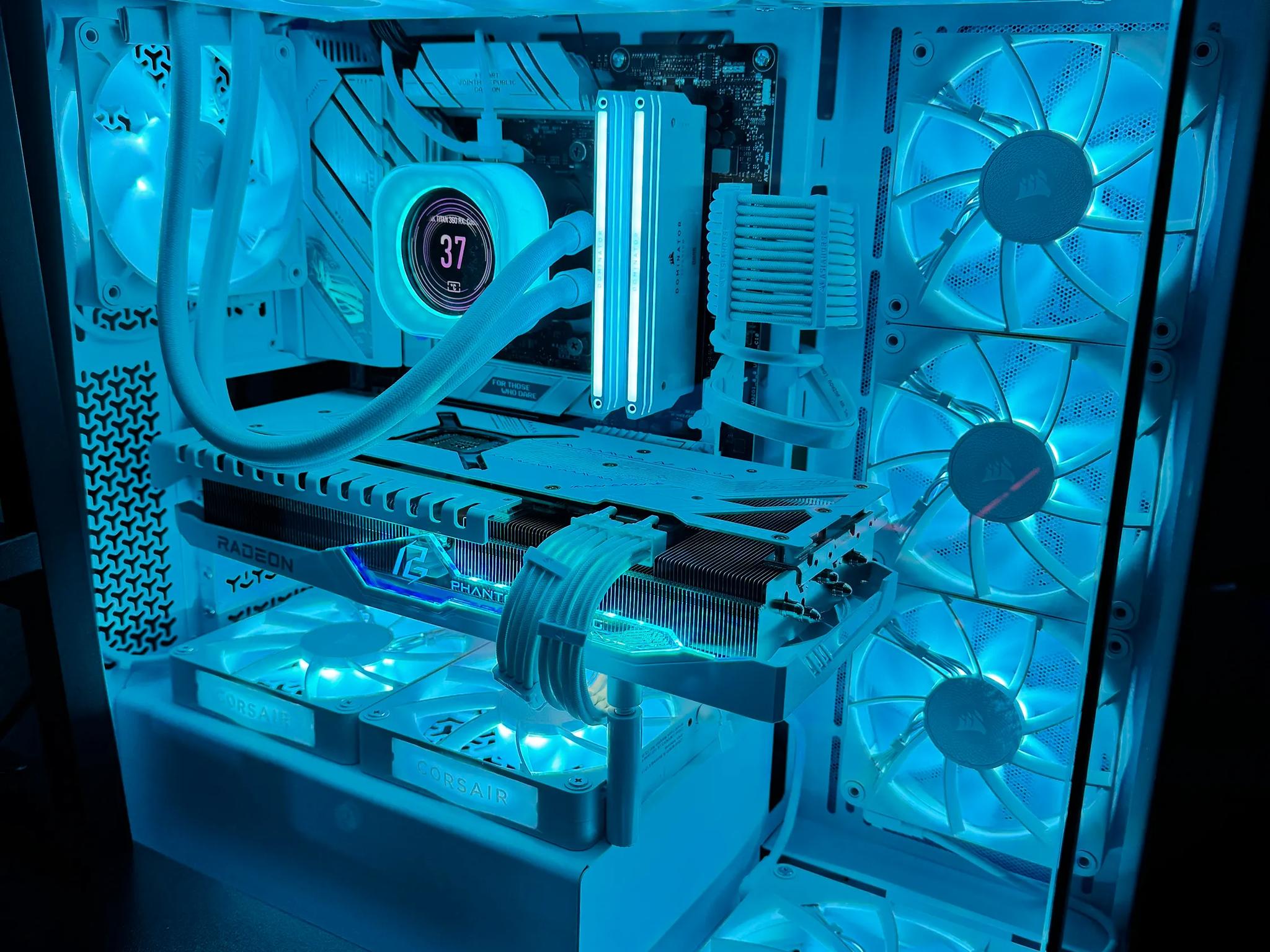 4K | 7800X3D - Frosted Powerhouse *No GPU*