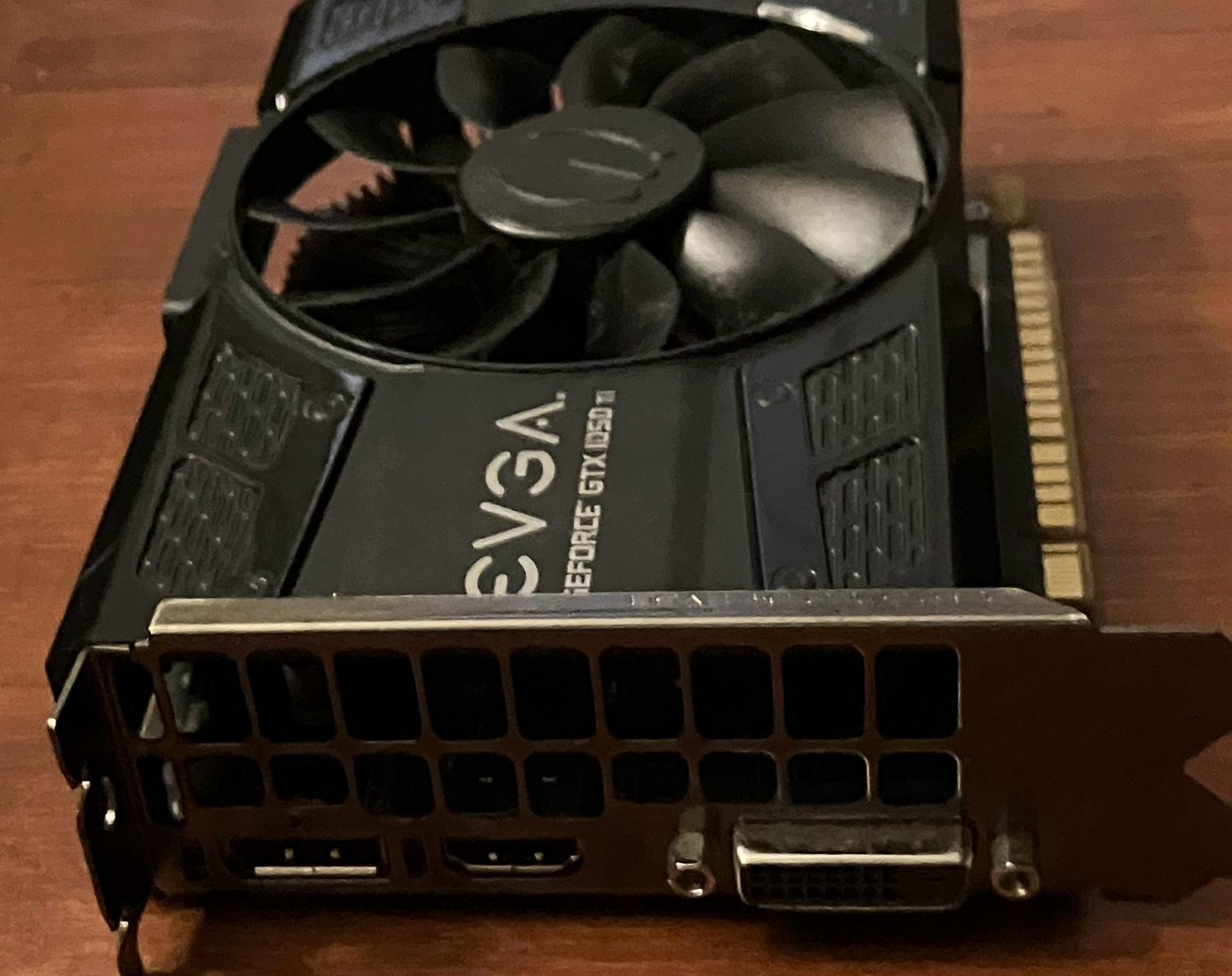 EVGA Geforce GTX 1050 TI Graphics Card