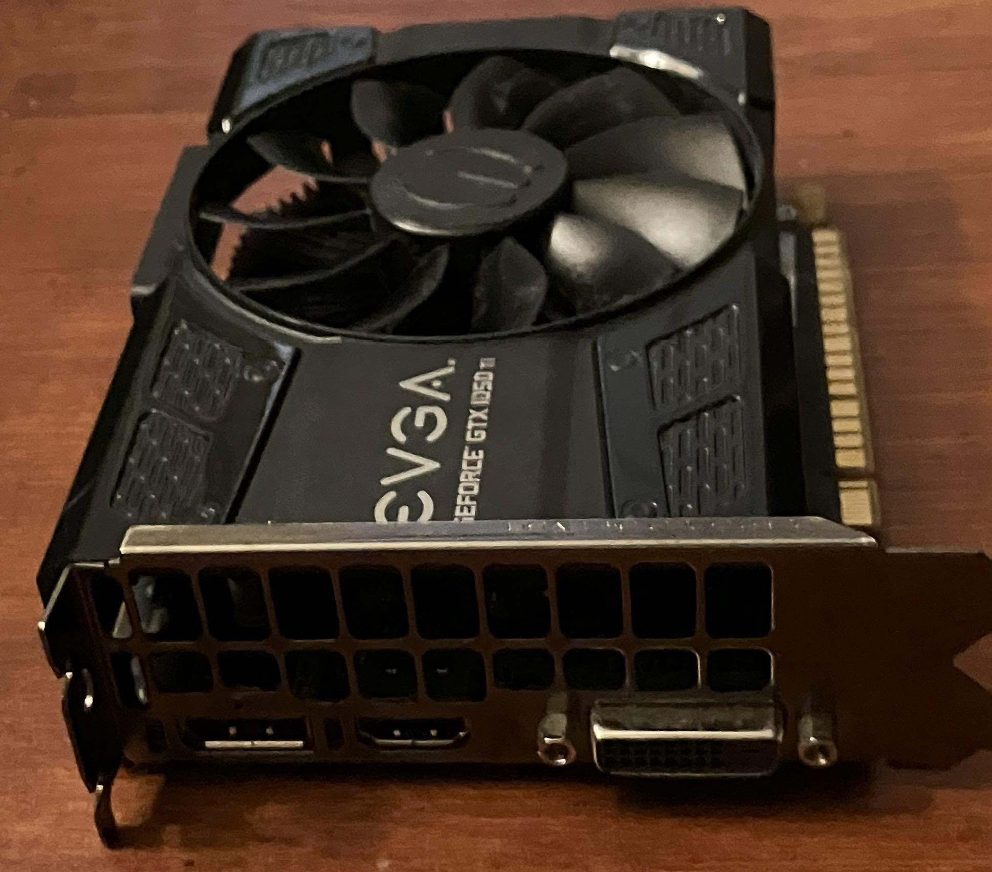 EVGA Geforce GTX 1050 TI Graphics Card