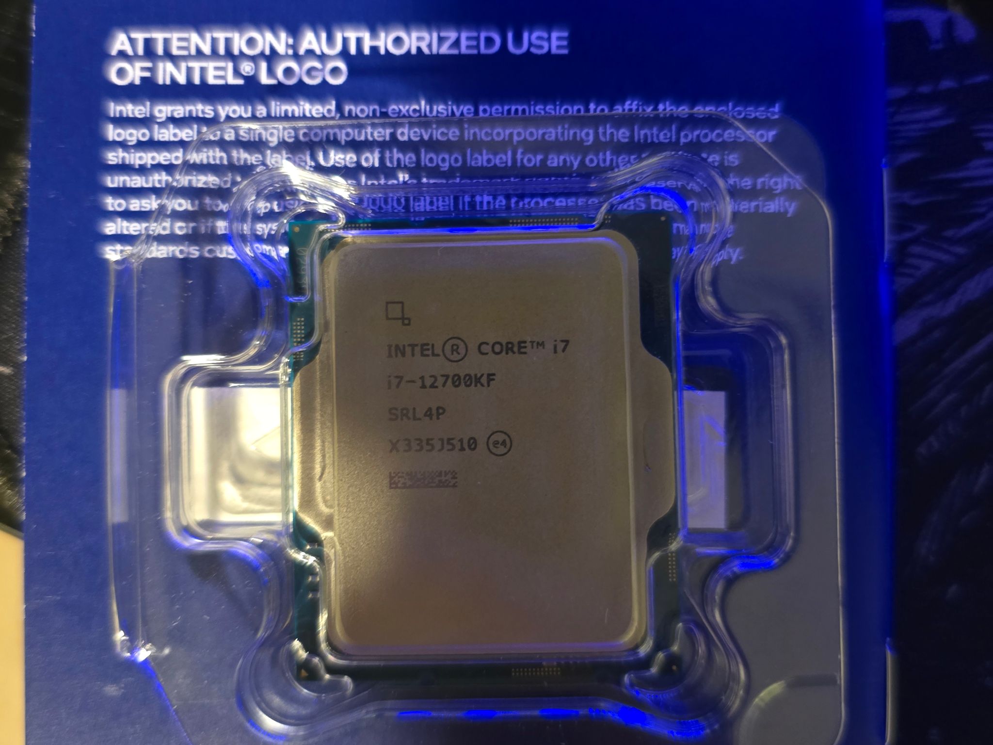 Intel core i7-12700KF