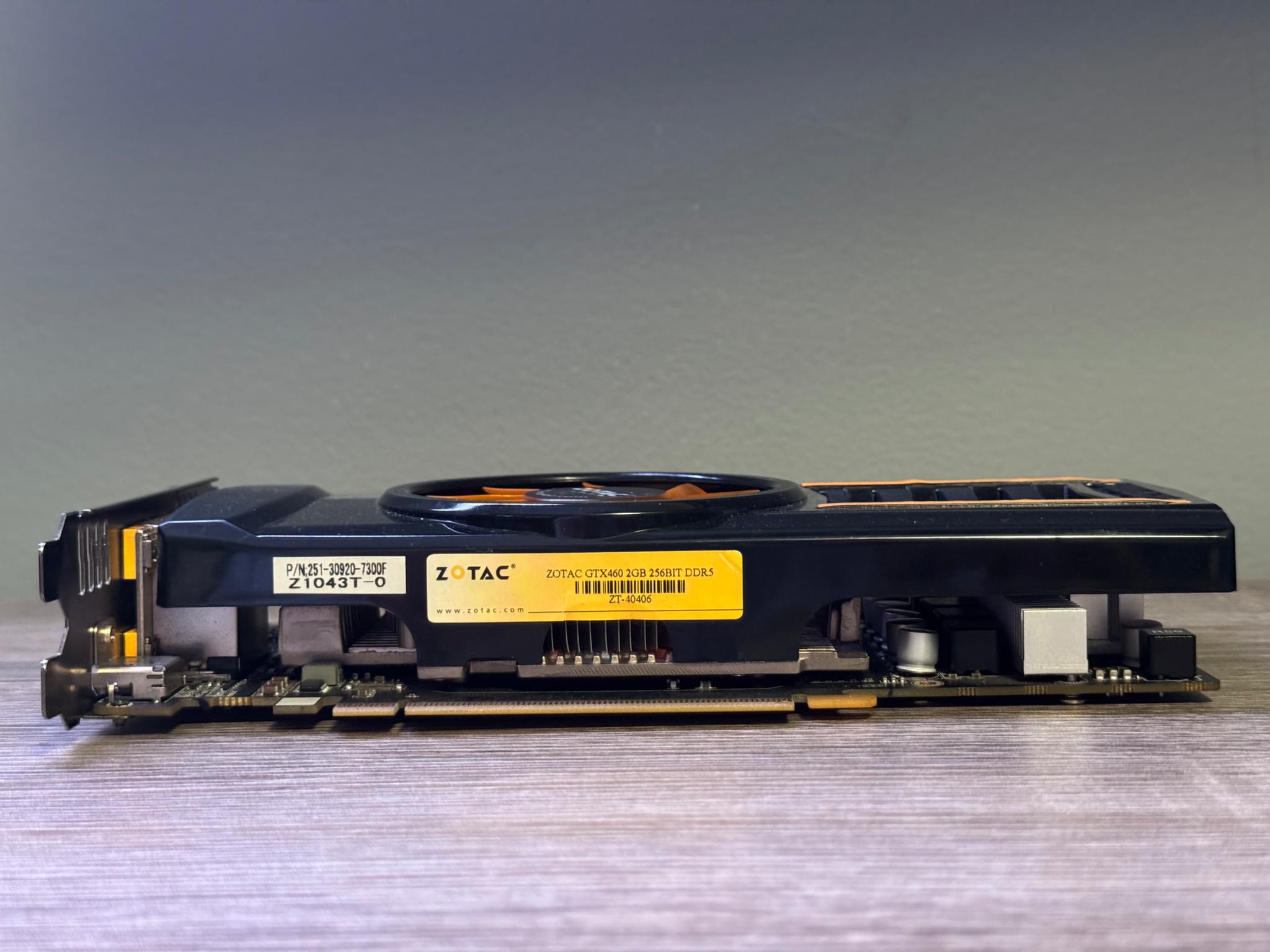 Zotac GTX460 AMP Edition 2GB!! DDR5 HDMI DVI & DP Works
