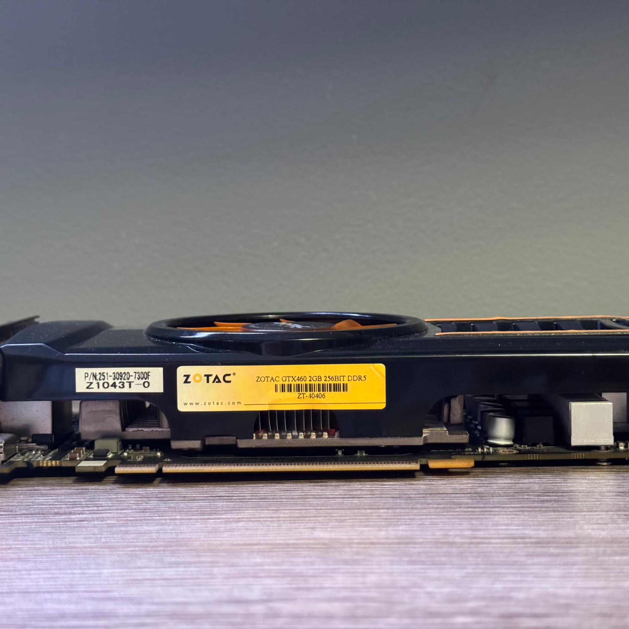 Zotac GTX460 AMP Edition 2GB!! DDR5 HDMI DVI & DP Works