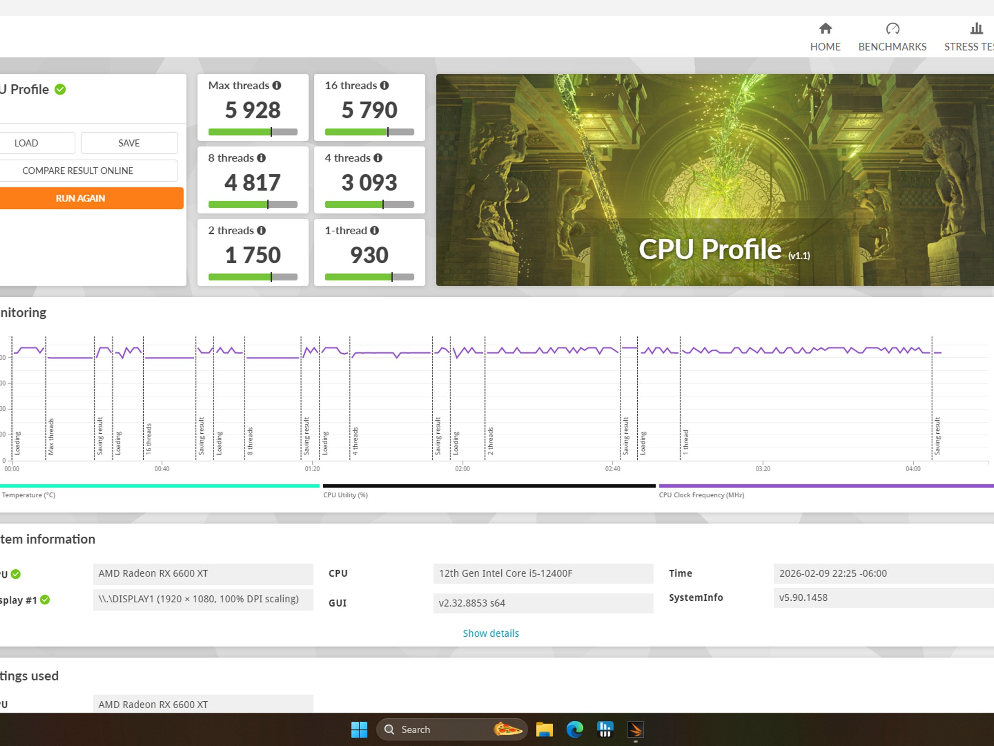 "Light Core" | i5-12400F | 6600XT | Crucial DDR4 16GB | Crucial 1TB Storage