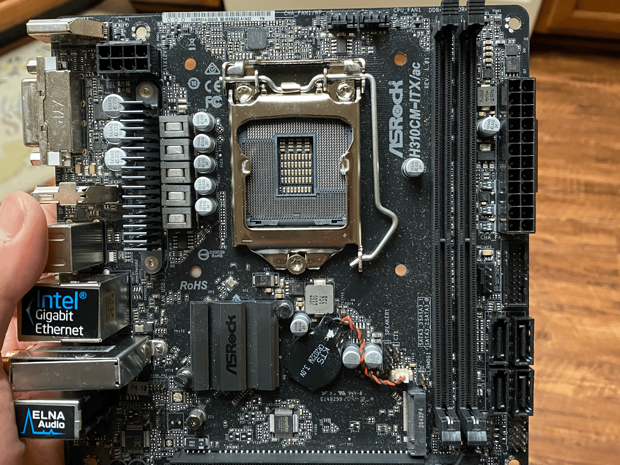 SFX Mobo, PSU, and i5 9400f CPU Combo