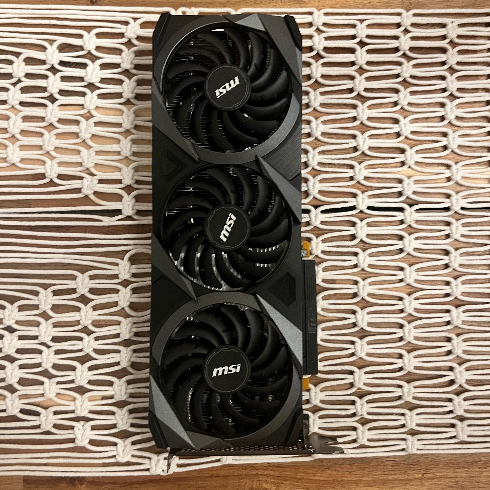 3060 ti | MSI ventus 3x | like new with box