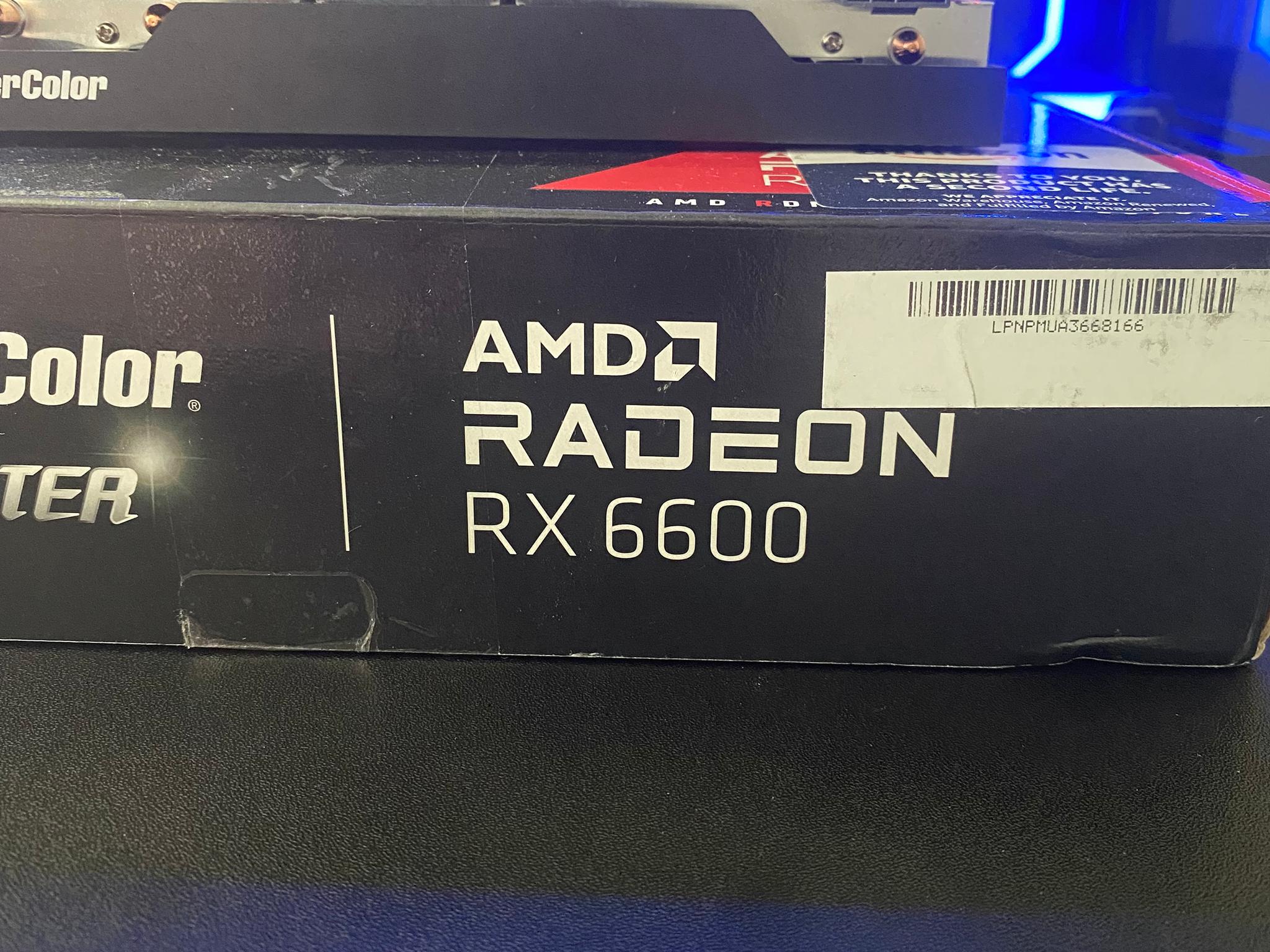 PowerColor Radeon RX 6600 Graphics Card 8GB GDDR6