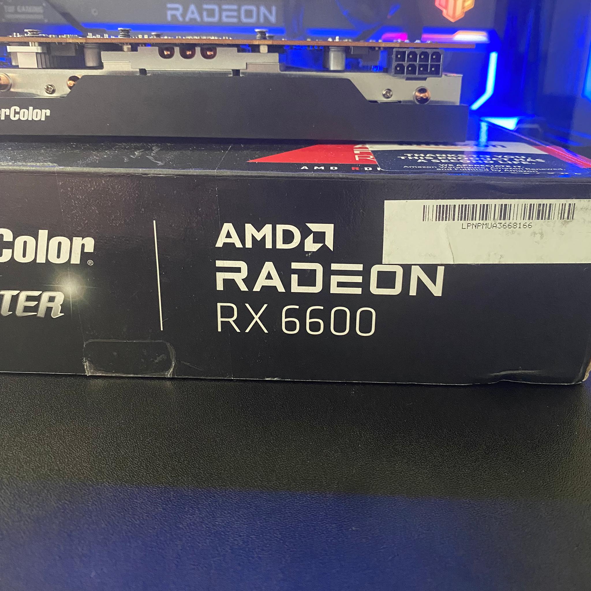 PowerColor Radeon RX 6600 Graphics Card 8GB GDDR6
