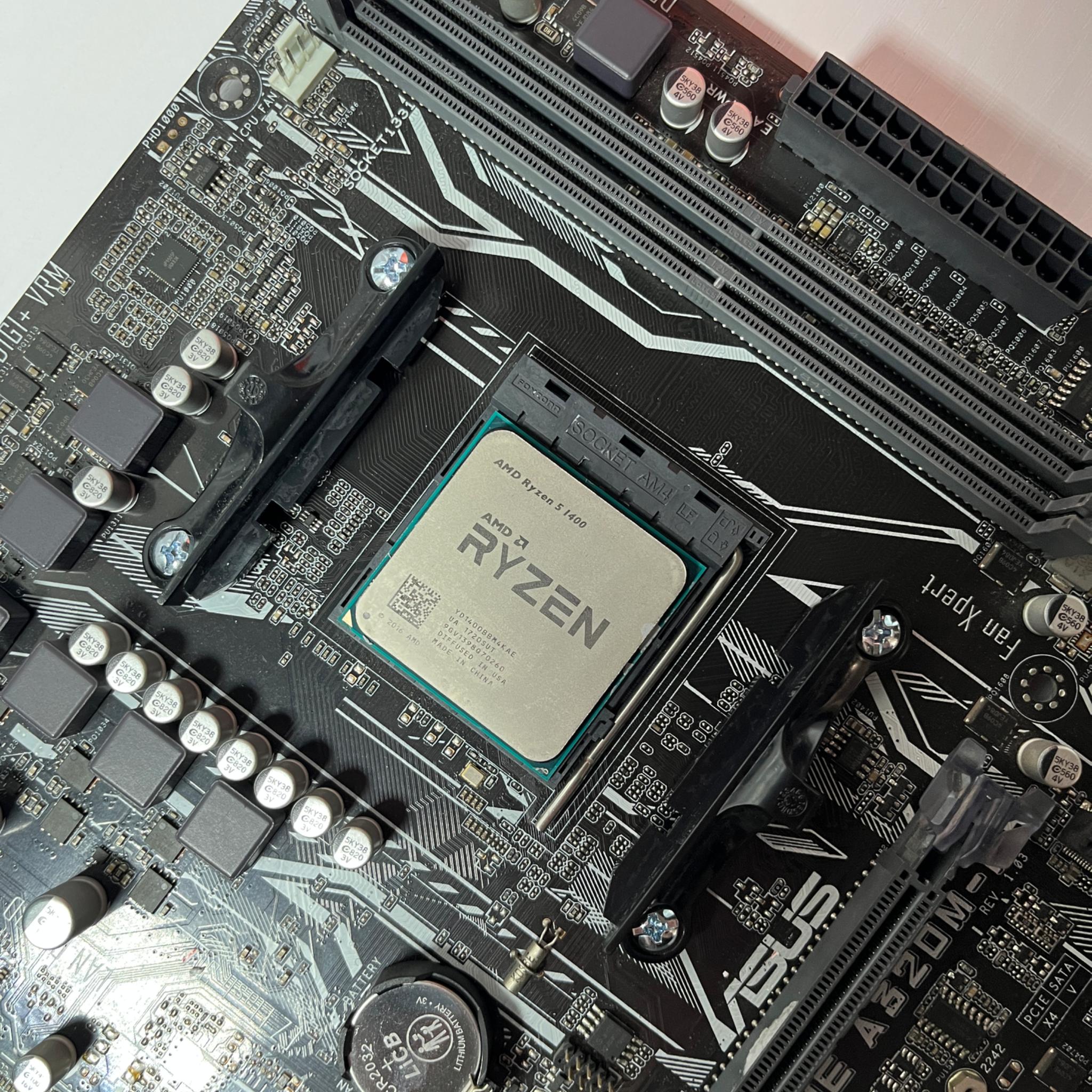 Combo! CPU & Motherboard, Ryzen 5 1400