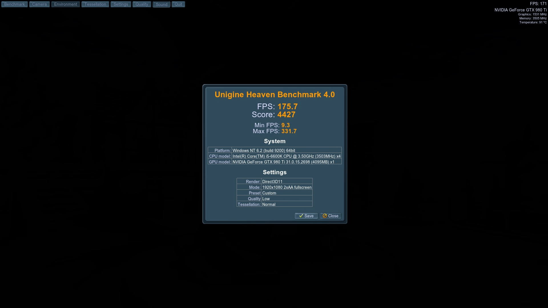 EVGA Nvidia GTX 980TI Hybrid