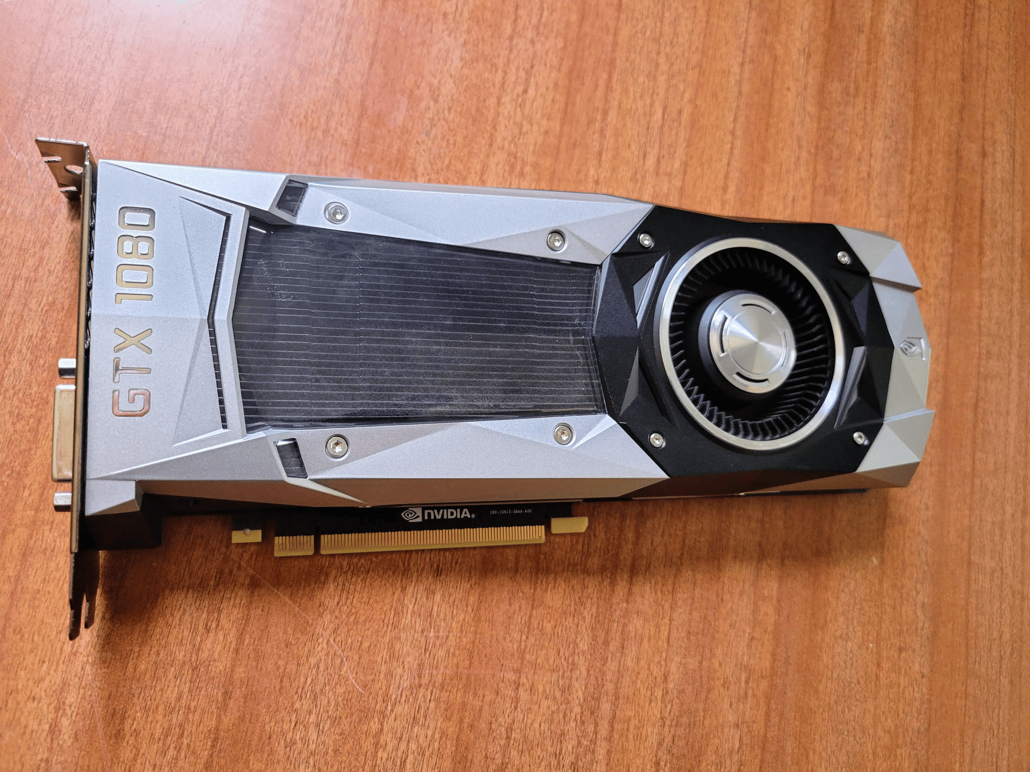 Nvidia Geforce GTX 1080 8 GB Founder's Edition - gently used
