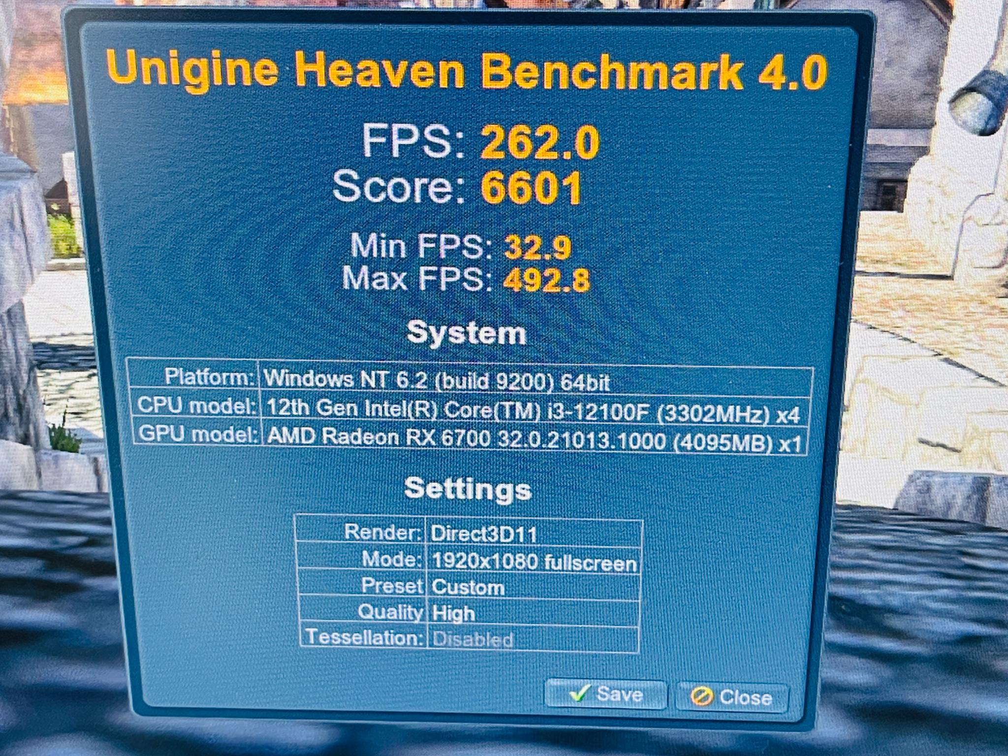 Budget Gaming Desktop PC intel i3 12100F RX 6700 10GB DDR4 RAM 64GB 256GB NVME M.2 SSD 1.5 TB HDD
