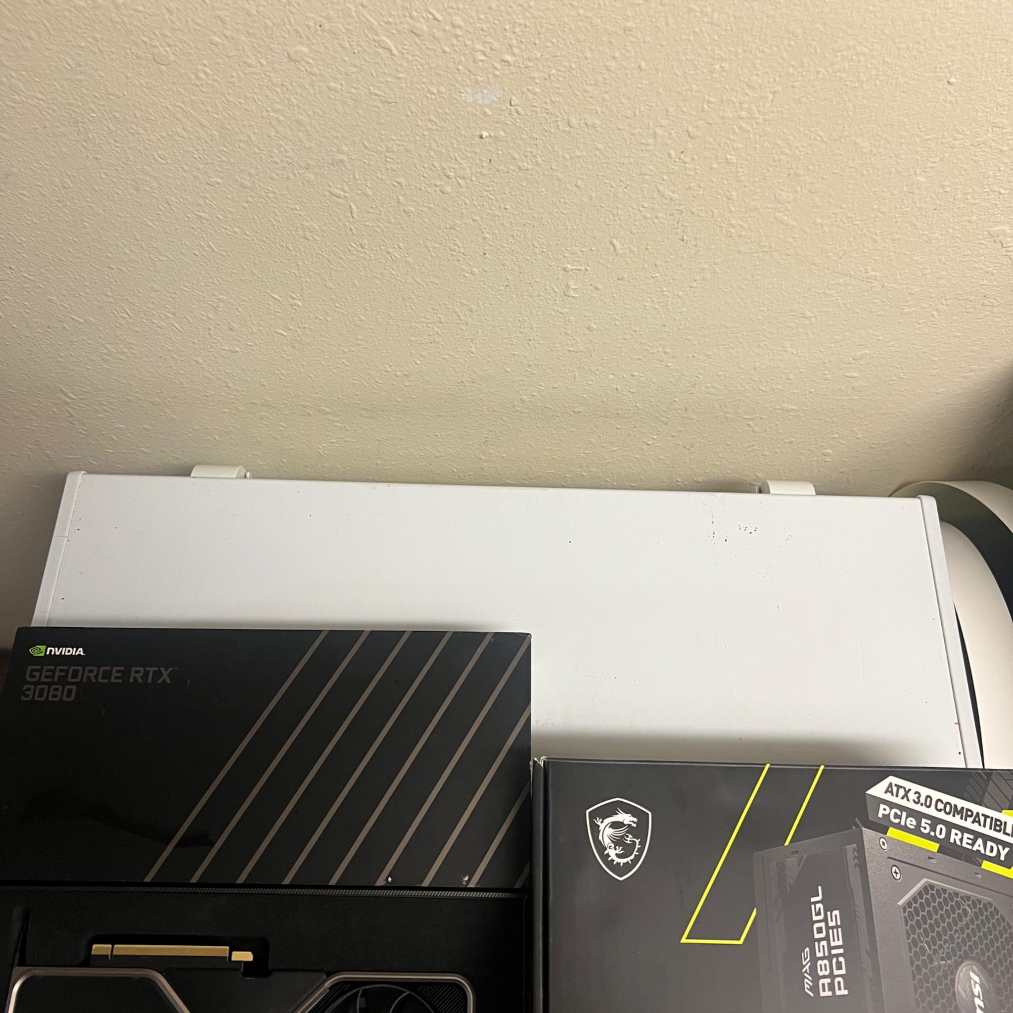 Rtx 3080 Fe 10Gb & 850 Power Supply With 12 Pin