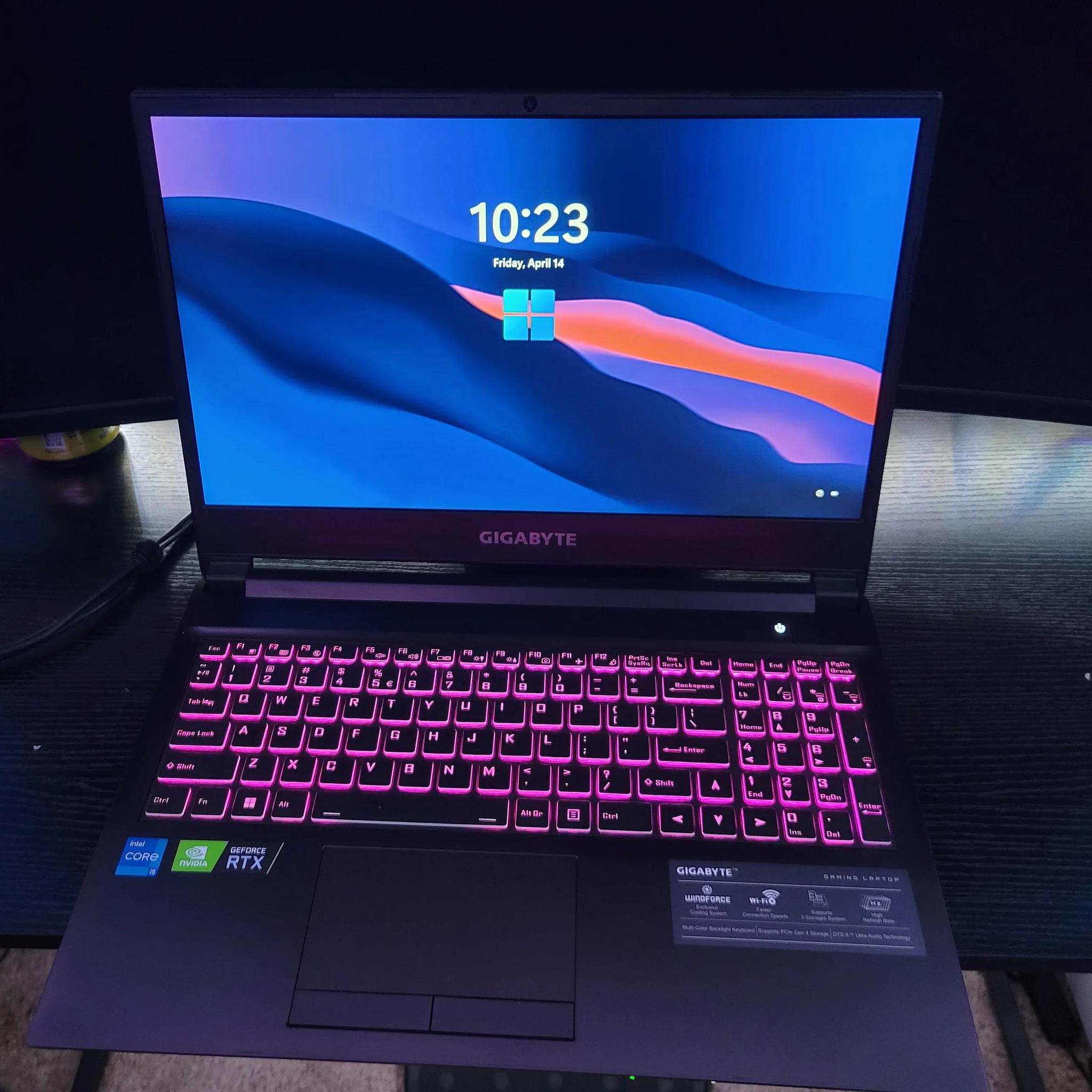 Gigabyte G5 MD 3050Ti Gaming Laptop
