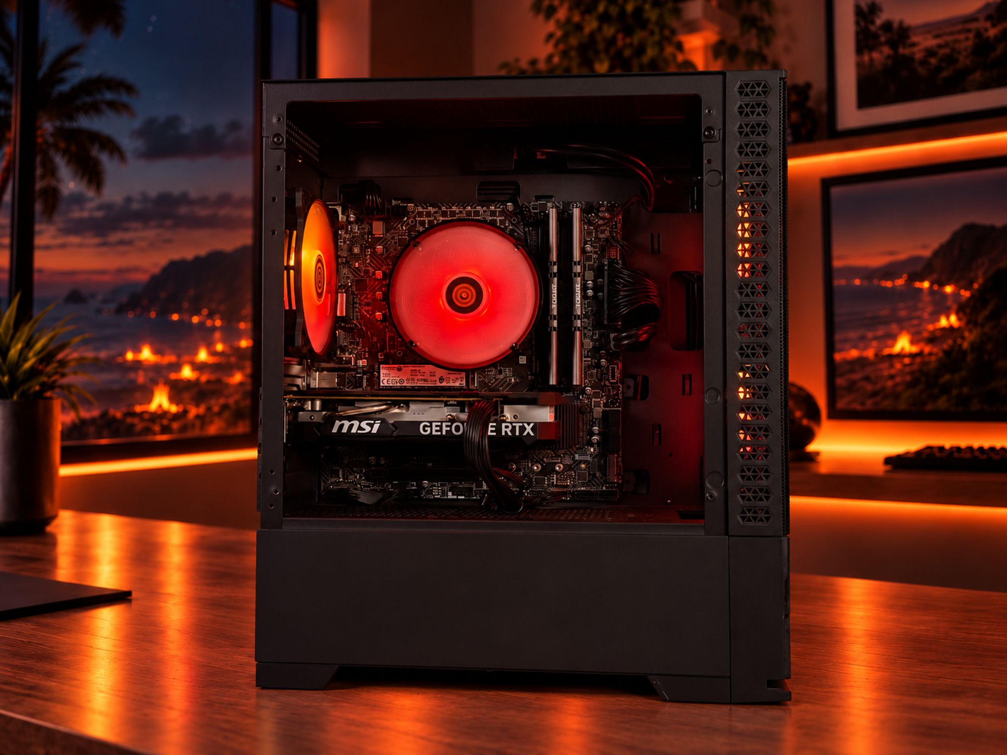 🔥HEATWAVE Gaming PC | RTX 4060 | I5-13400F | 32GB RAM | 1TB NVME | WIFI + BT | FREE SHIPPING