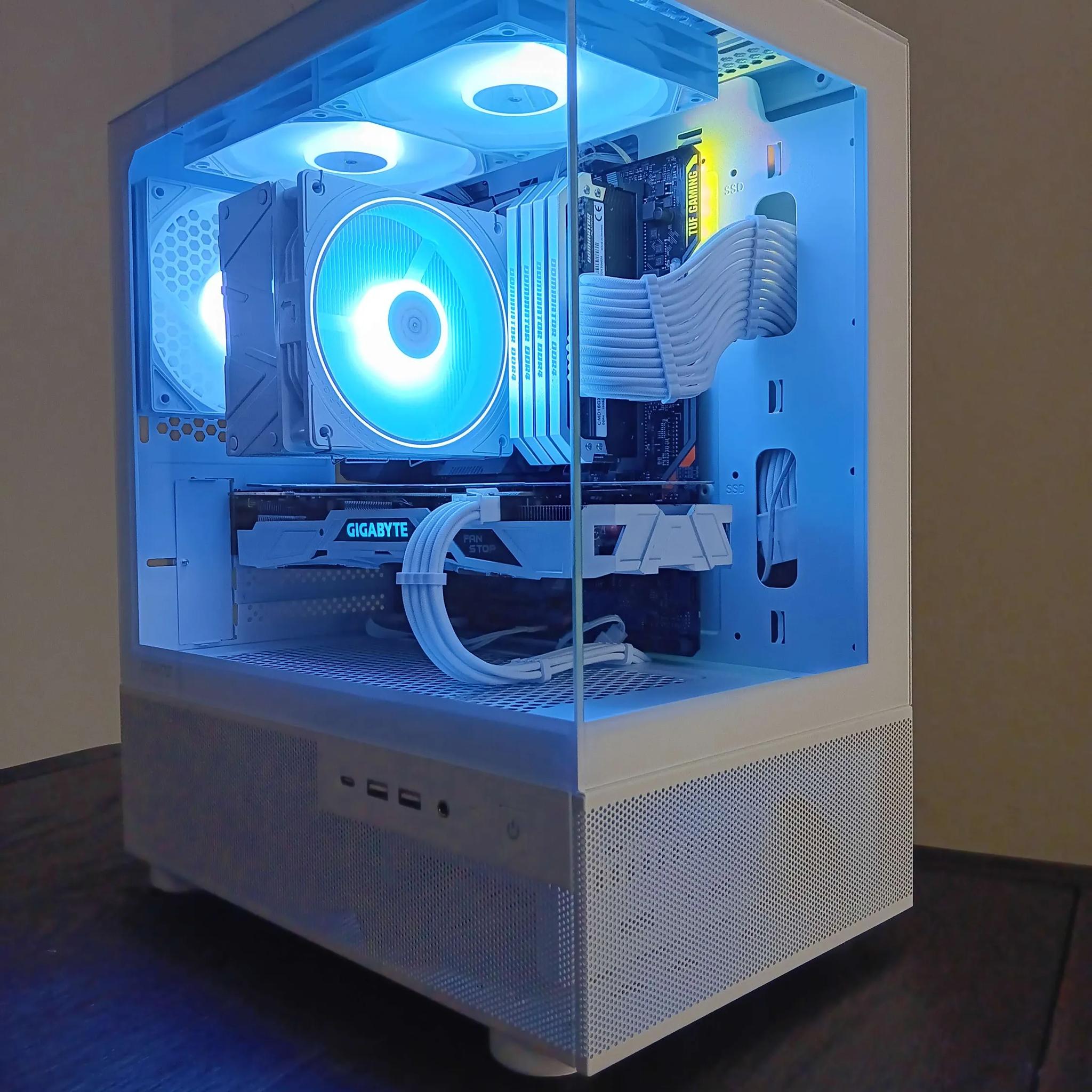 ⚪White Gaming PC ⚪| i5 9400f | 1070ti | 16gb DDR4 RAM | 2.5TB Storage | WIFI | WINDOWS 10