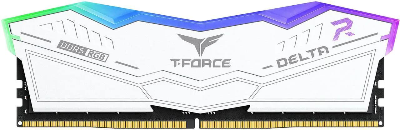 T-FORCE DELTA RGB DDR5 WHITE KIT 16GB (2X8GB) BRAND NEW