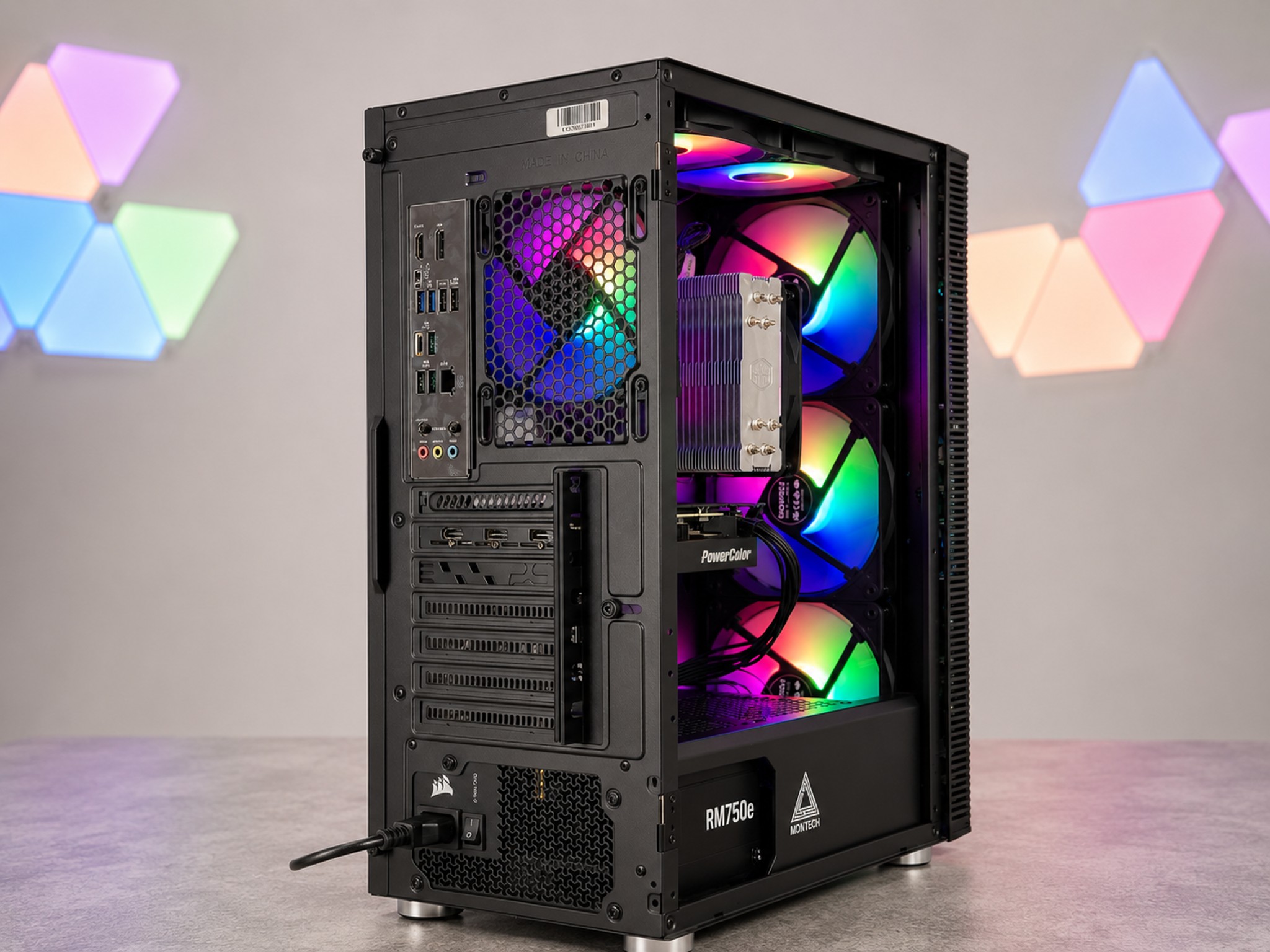 🌌🟣 GALACTIC Gaming PC | RX 9060 XT 16GB | Ryzen 5 9600x | 16GB | 1TB NVME | Free Shipping