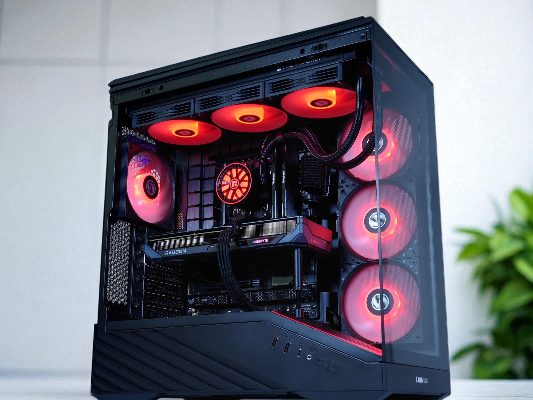🖤❤️Liquid Cooled Gaming PC🚀AMD RX 7900 GRE 16GB🚀AMD Ryzen 7 7700🚀32GB DDR5🚀1TB SSD