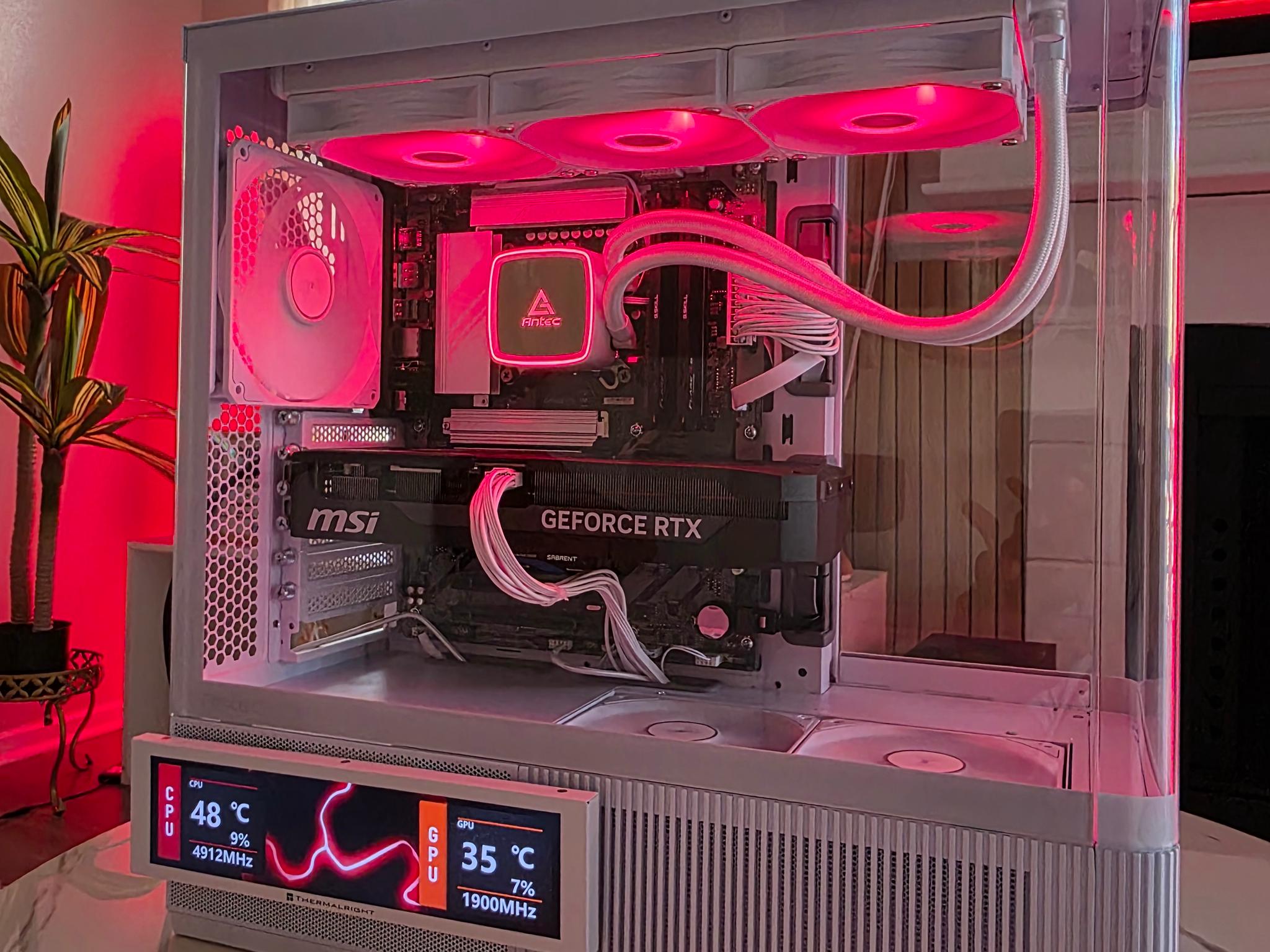 GeForce RTX 5070 Custom Gaming PC - Core Ultra 5 250K Plus, 32GB RAM, 4TB STORAGE