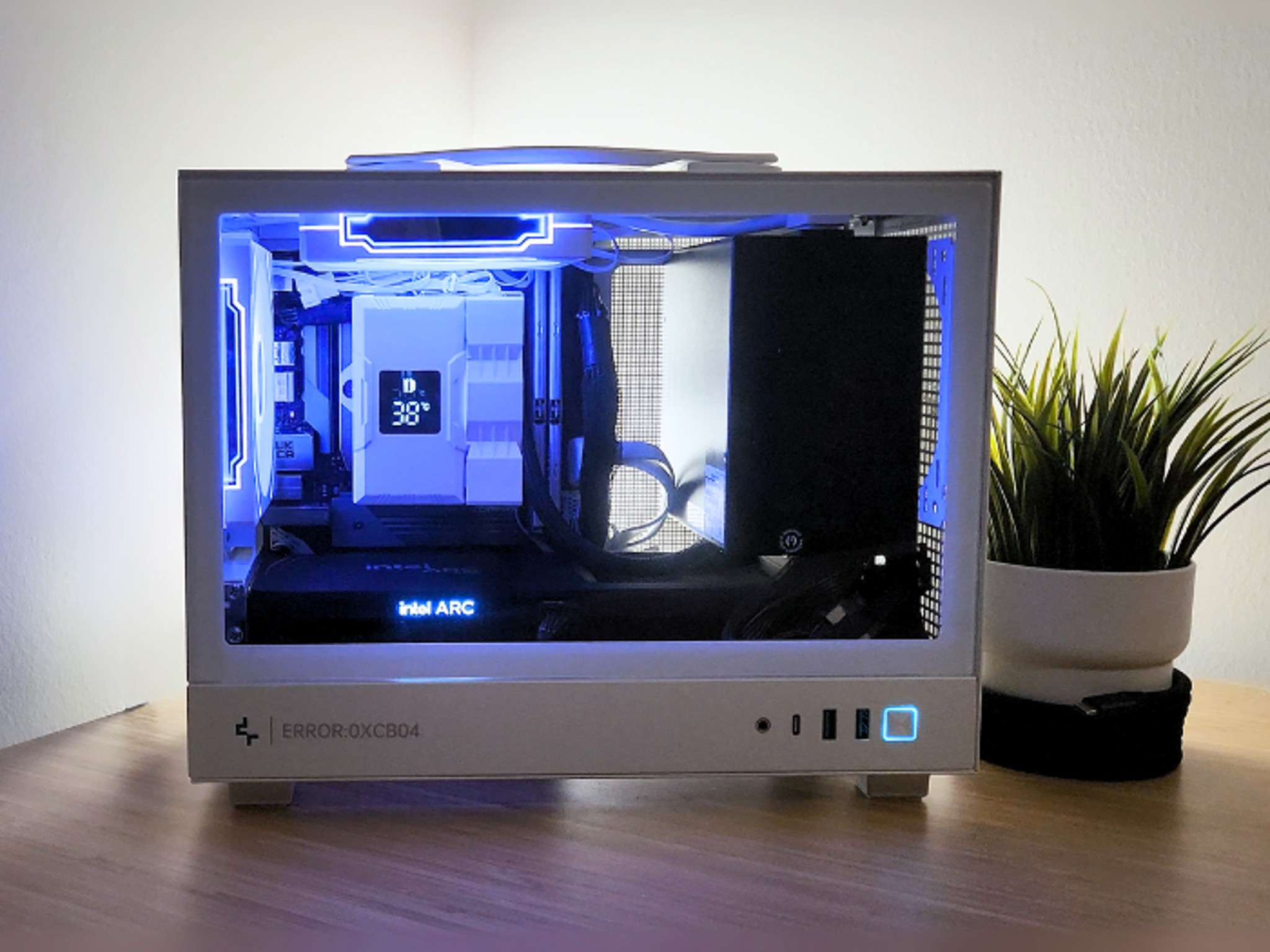 🎮 Small But Mighty – 5800X3D + Arc B580 ITX Build, Game-Ready