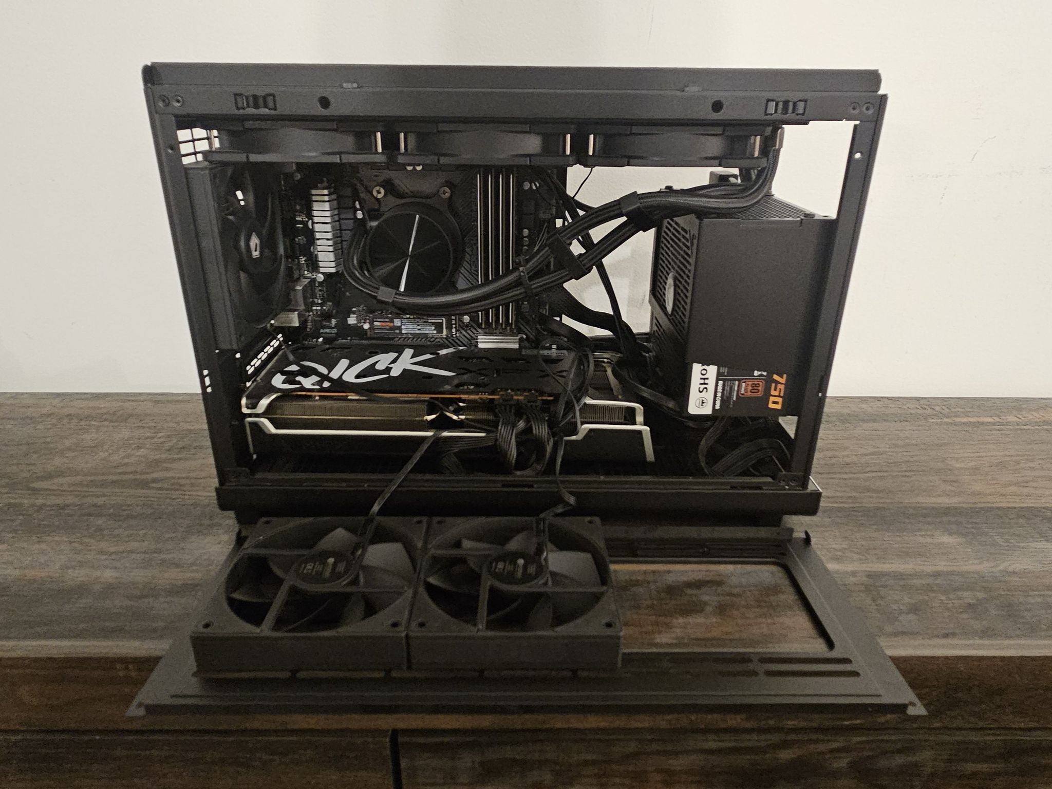 AMD Ryzen 7 5700X3D + RX 6750 XT Blackout 1440p Pure Performance Gaming PC
