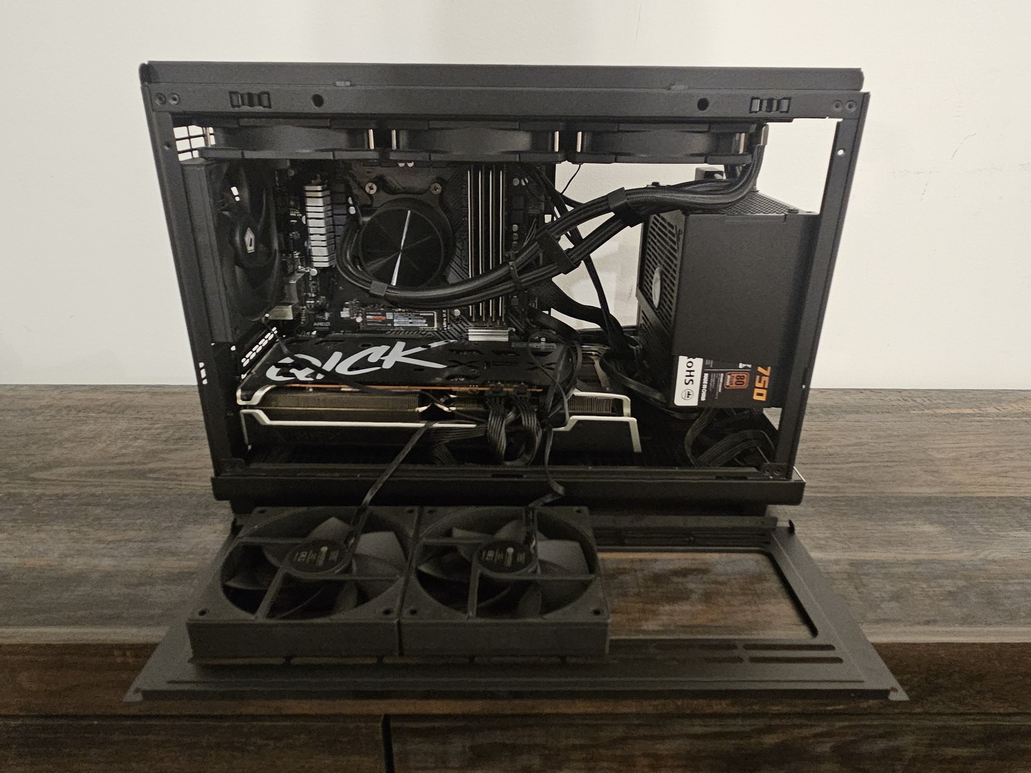 AMD Ryzen 7 5700X3D + RX 6750 XT Blackout 1440p Pure Performance Gaming PC