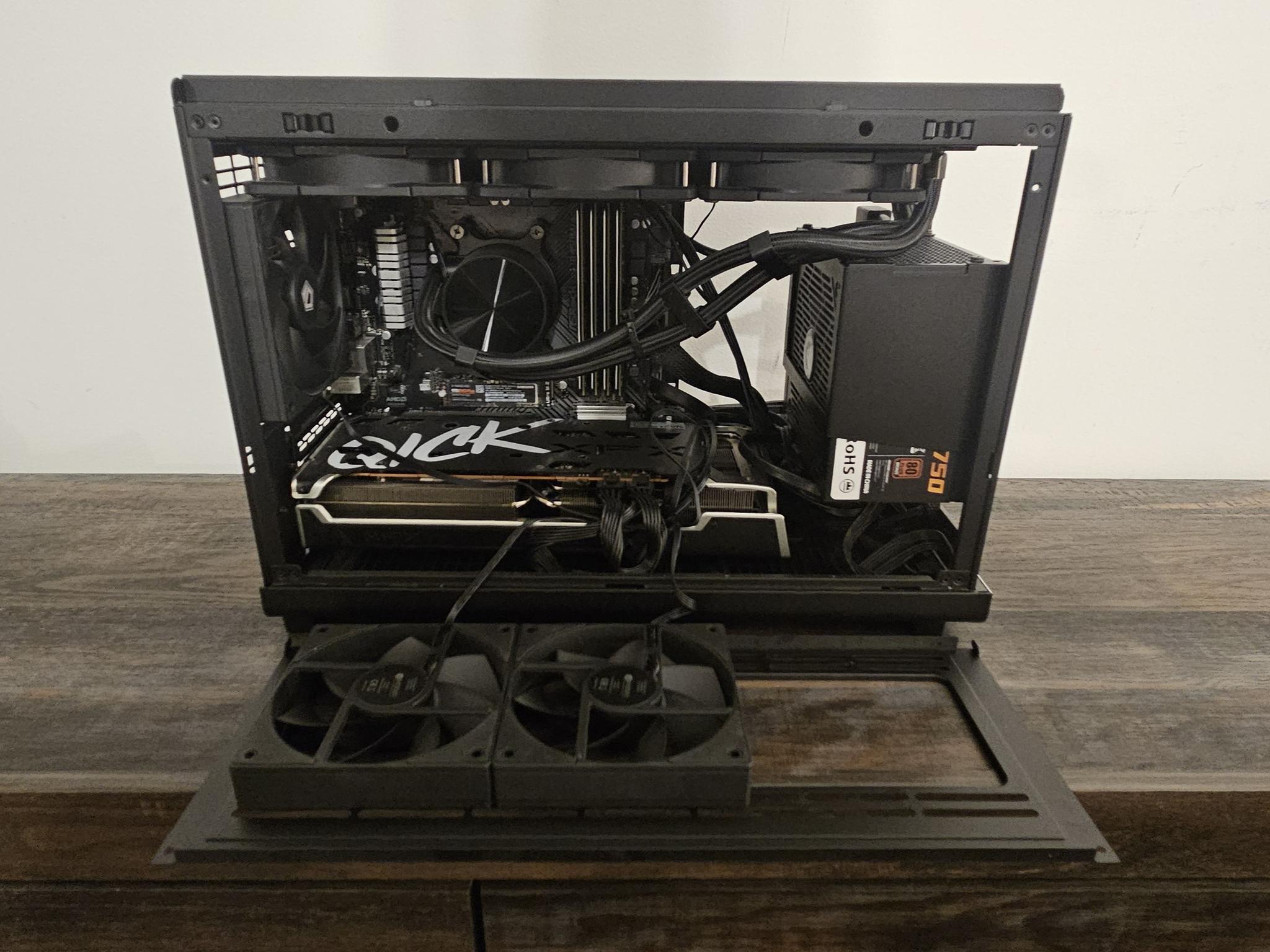 AMD Ryzen 7 5700X3D + RX 6750 XT Blackout 1440p Pure Performance Gaming PC