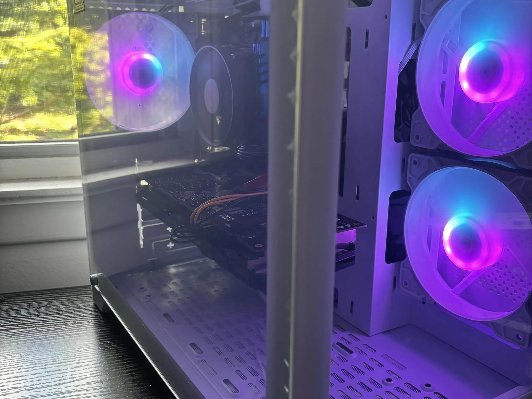 GAMING PC i5 16GB NVIDIA GTX 950 RGB Lighting RGB Fans Computer