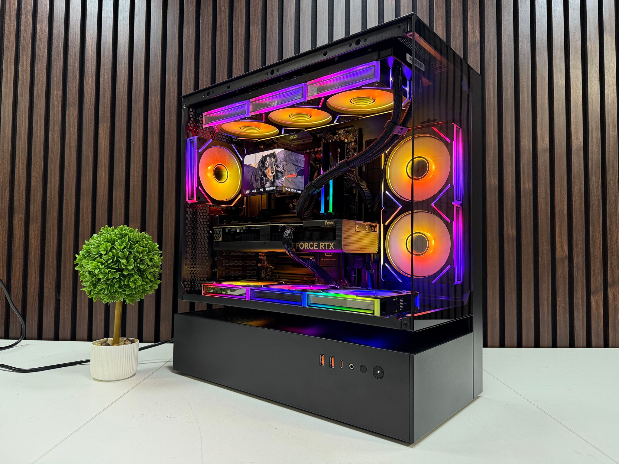 RTX 4080 Super | Ryzen 9850X3D | 32GB DDR5 | 2TB M.2 | 1300 Watt Gold PSU | LCD AIO