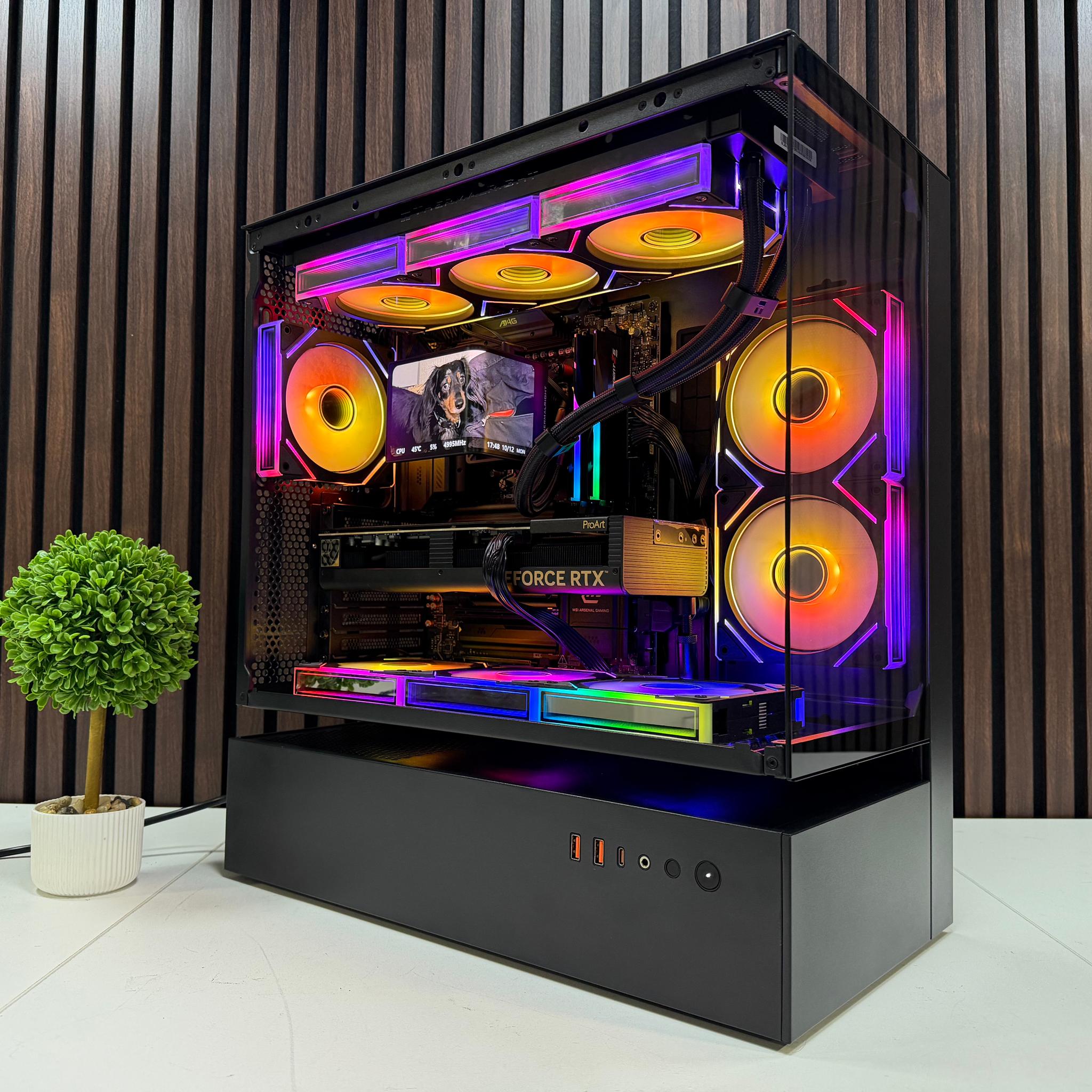 RTX 4080 Super | Ryzen 9850X3D | 32GB DDR5 | 2TB M.2 | 1300 Watt Gold PSU | LCD AIO