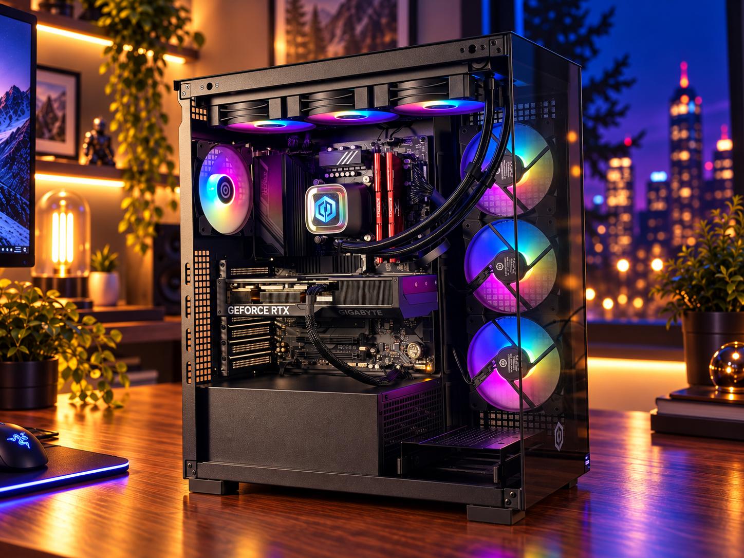 🌈⃤ SPECTRE V2 Gaming PC | RTX 4070 Super | i9-14900KF | 32GB DDR5 | 1TB NVME | WiFi+BT | FREE SHIP