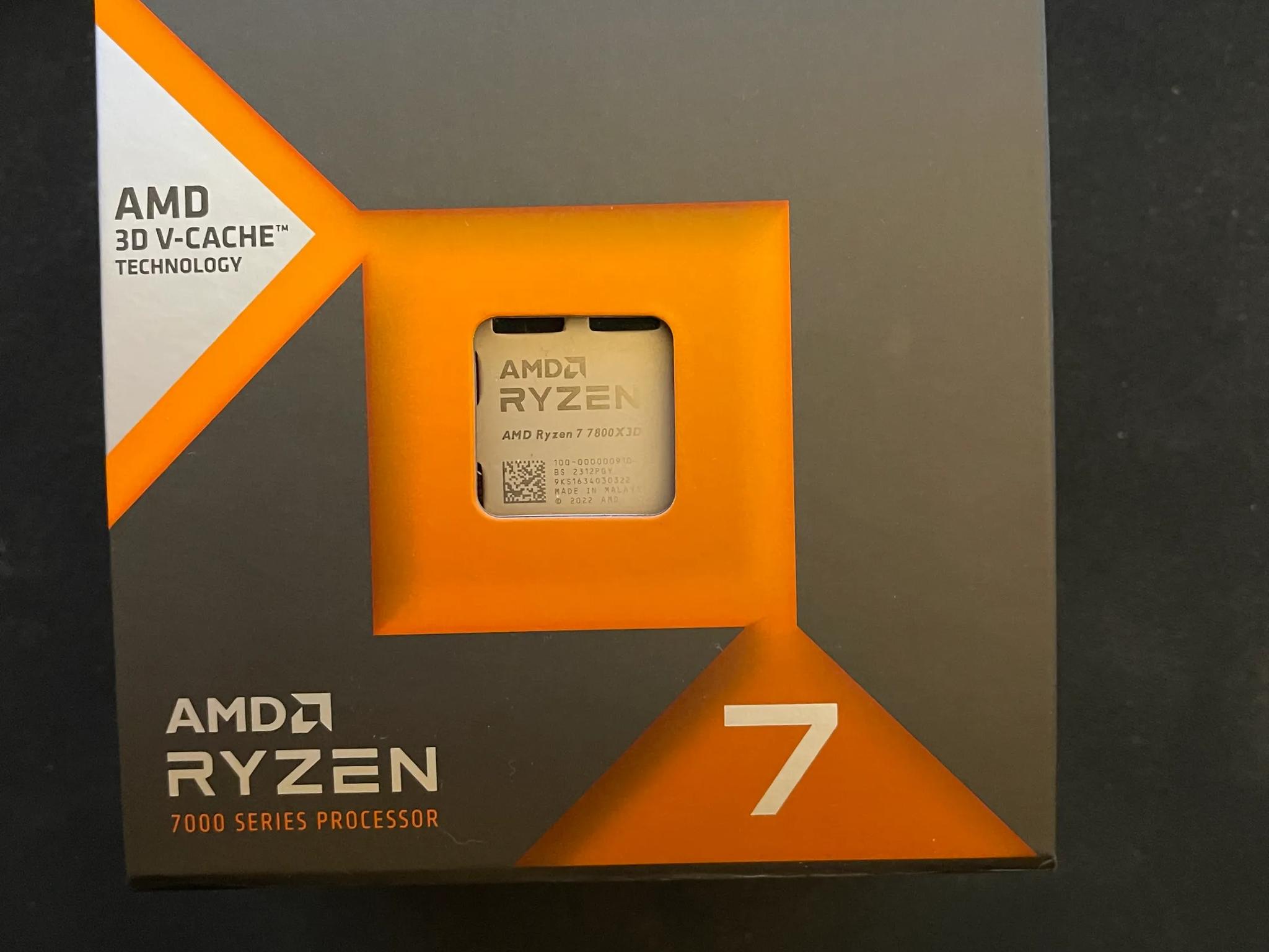 AMD Ryzen 7 7800X3D