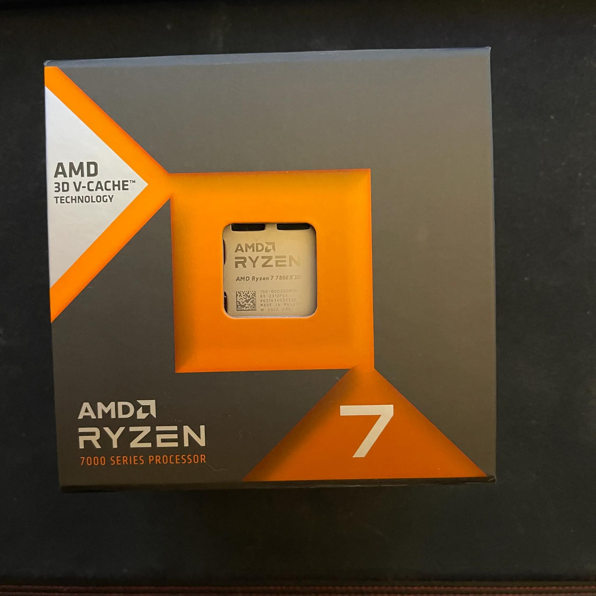 AMD Ryzen 7 7800X3D