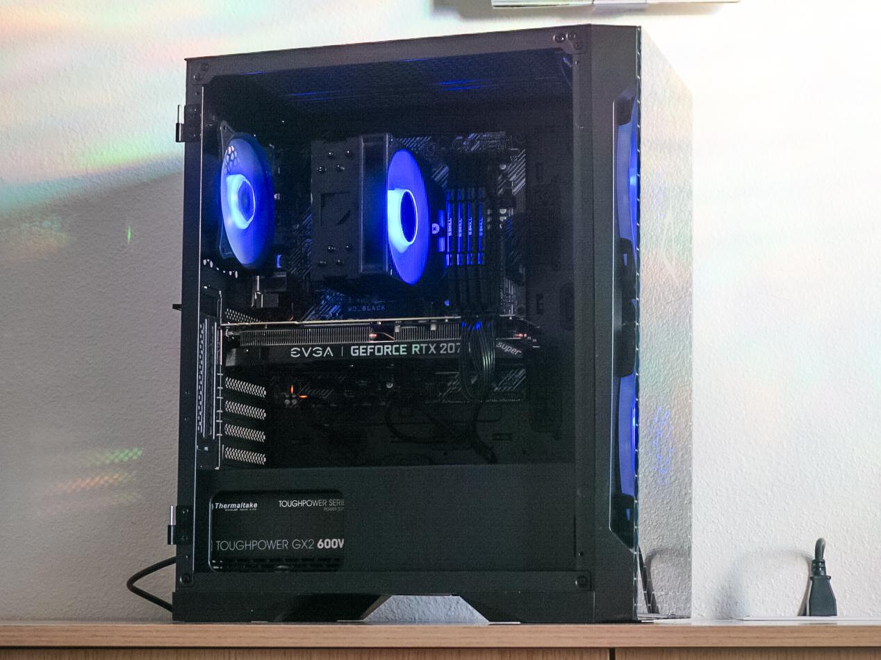 57X - Ryzen 5 3600X / RTX 2070 Super 8GB / 24GB DDR4 / 1TB NVME SSD - Gaming PC 🚄Overnight Shipping
