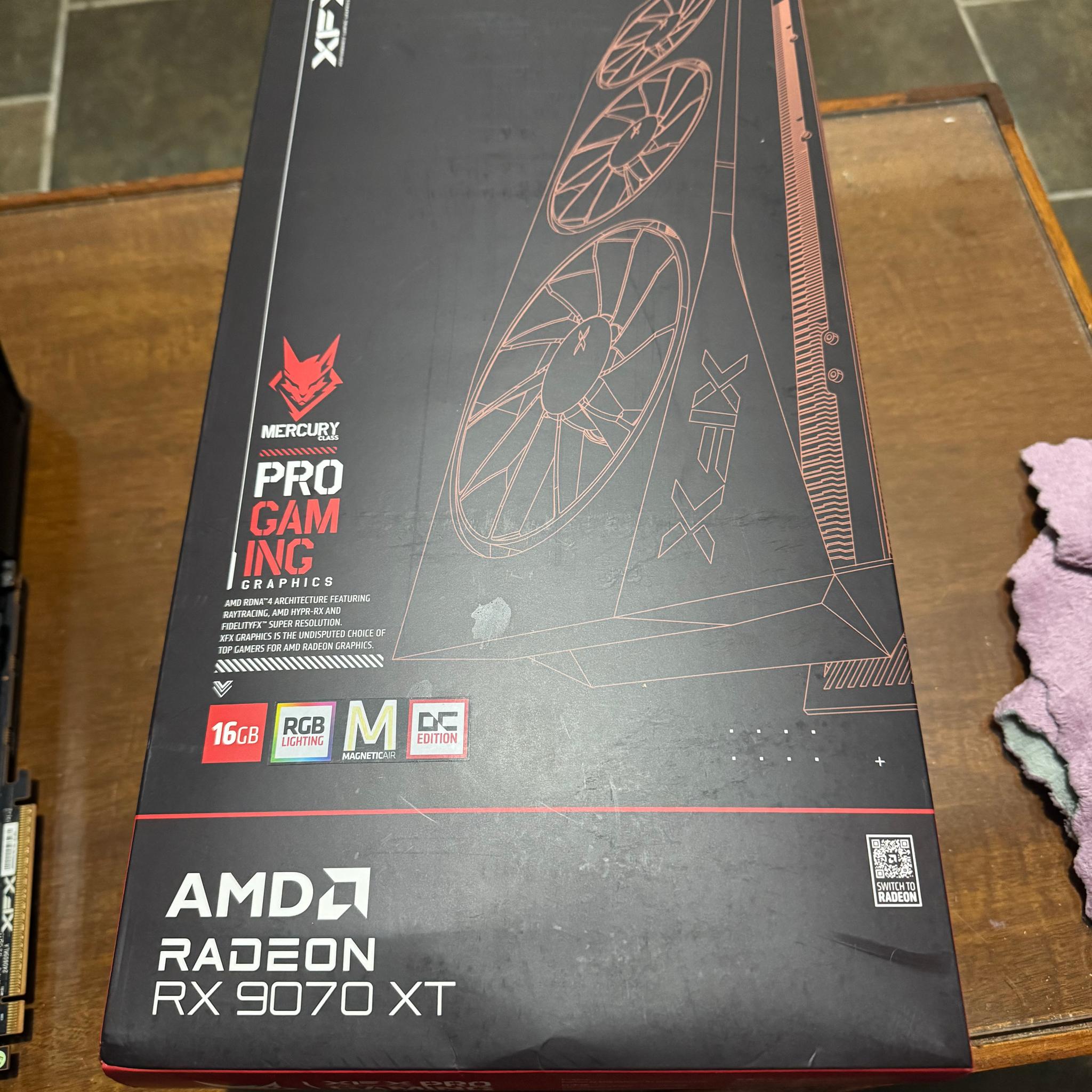 Xfx 9070xt mercury magnetic air version