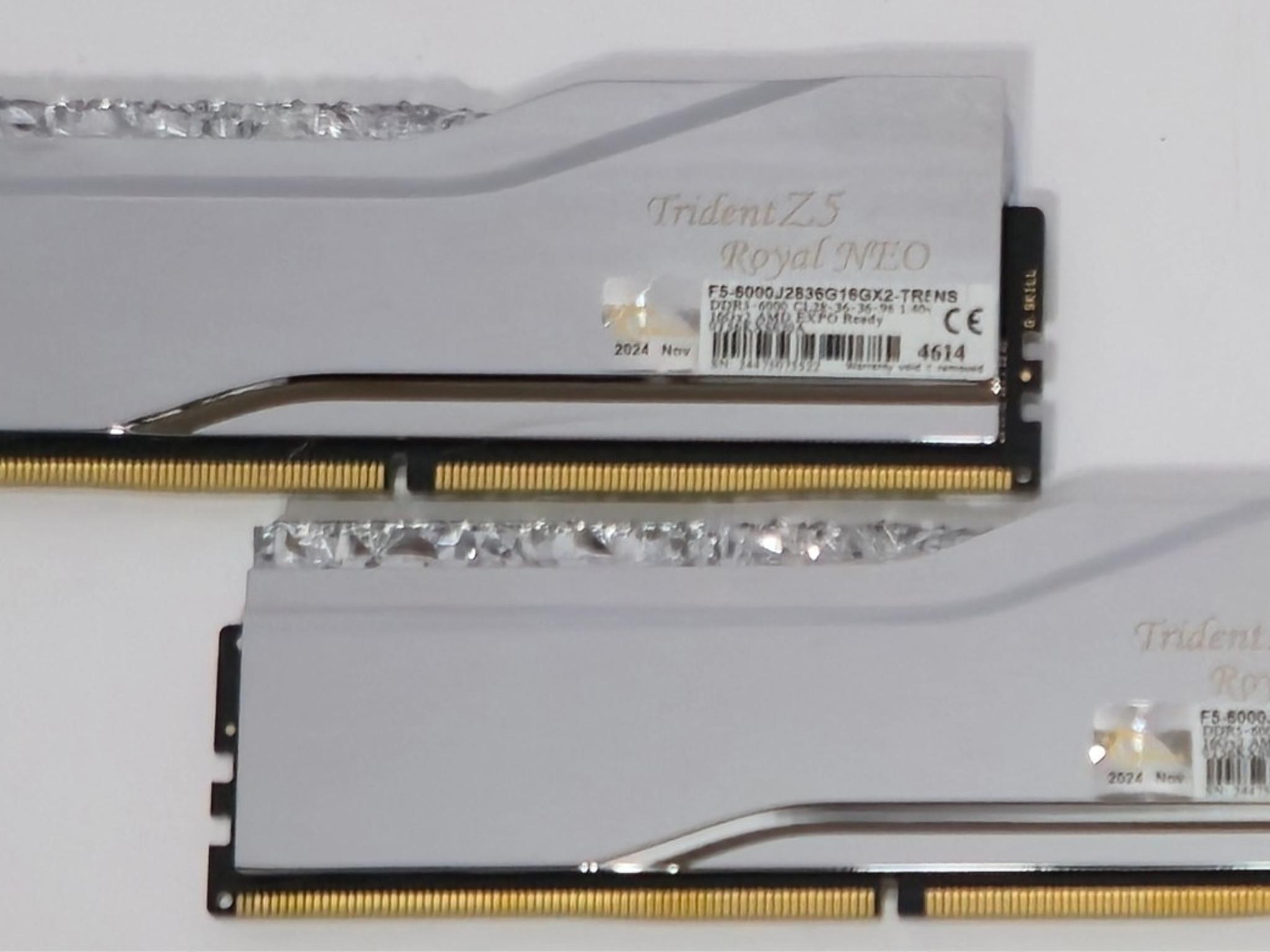 G.SKILL Trident Z5 Royal NEO RGB 32GB (2x16GB) 6000 28-36-36-96 AMD CL28 DDR5