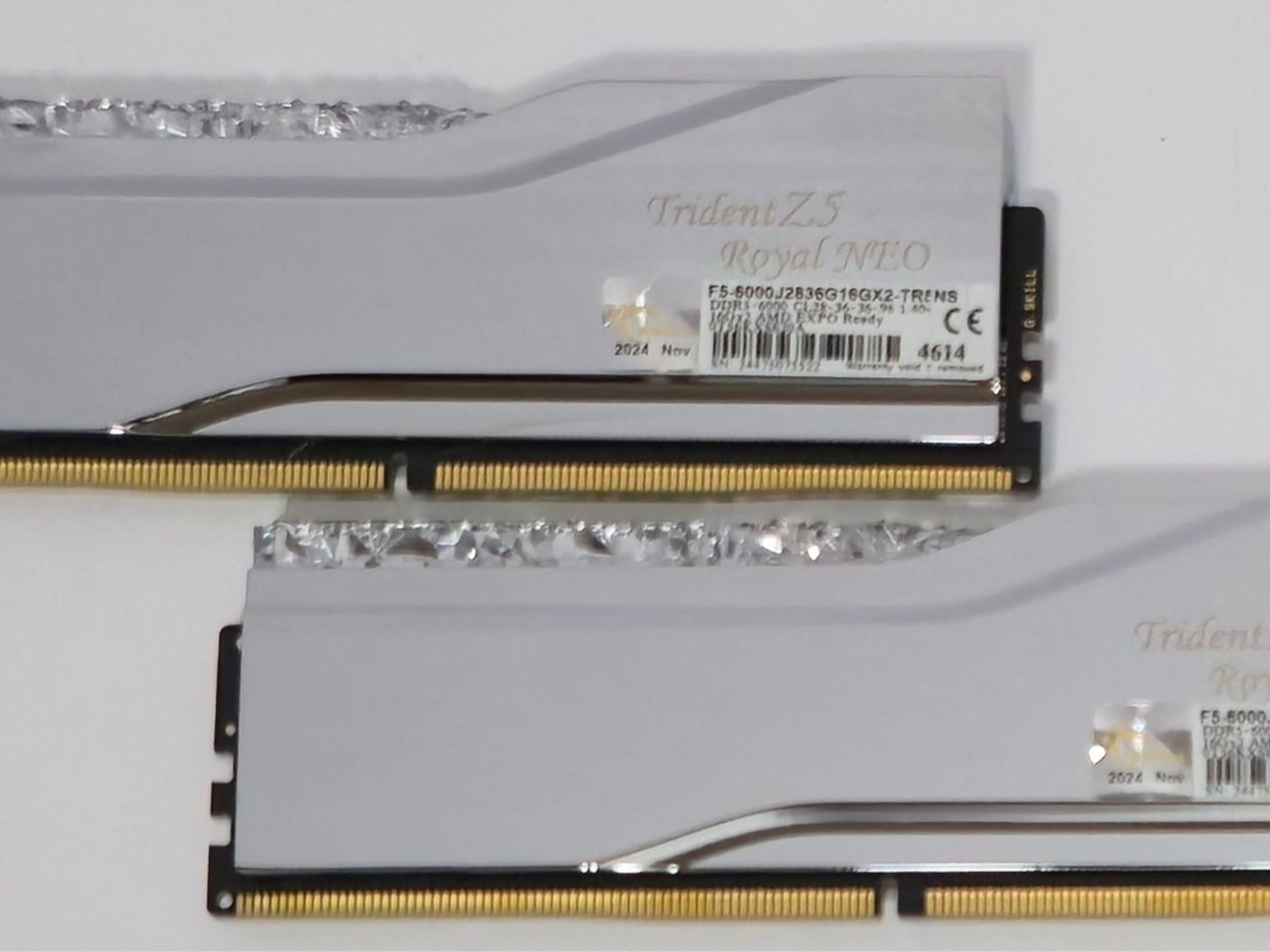 G.SKILL Trident Z5 Royal NEO RGB 32GB (2x16GB) 6000 28-36-36-96 AMD CL28 DDR5
