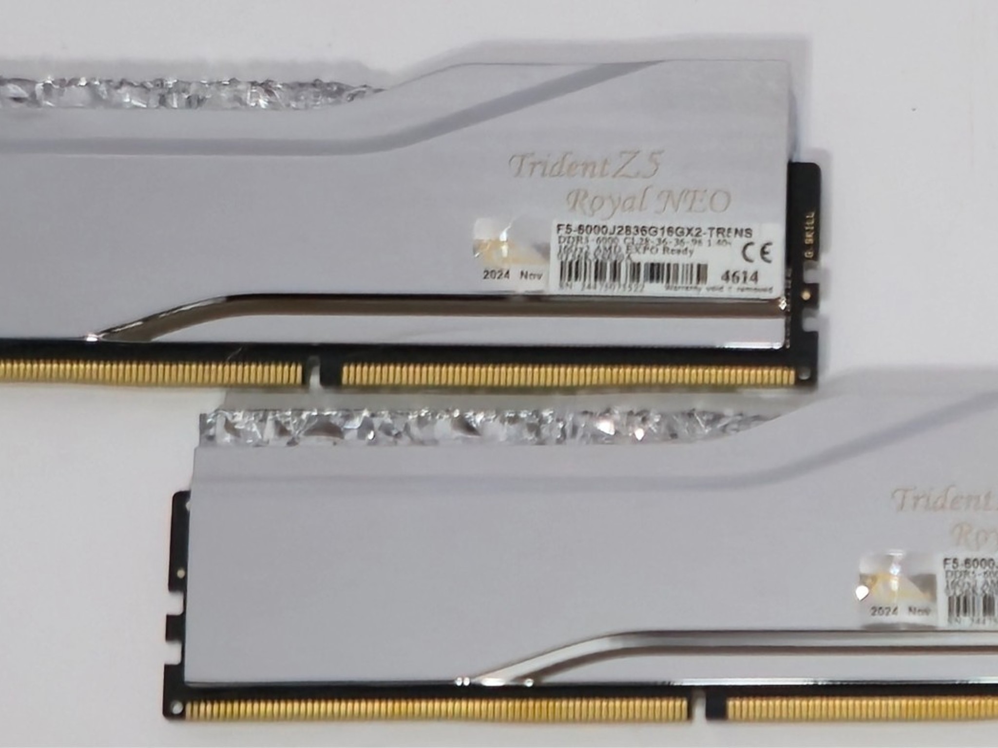 G.SKILL Trident Z5 Royal NEO RGB 32GB (2x16GB) 6000 28-36-36-96 AMD CL28 DDR5