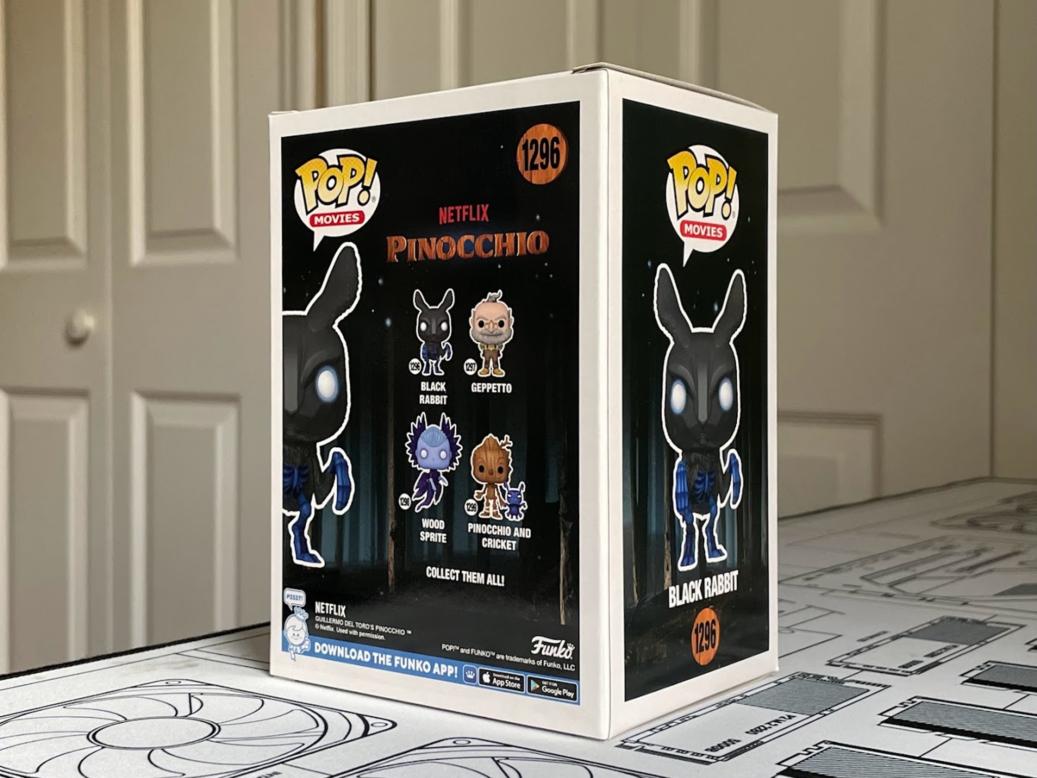 Funko Pop! Movies: Netflix Pinocchio - Black Rabbit