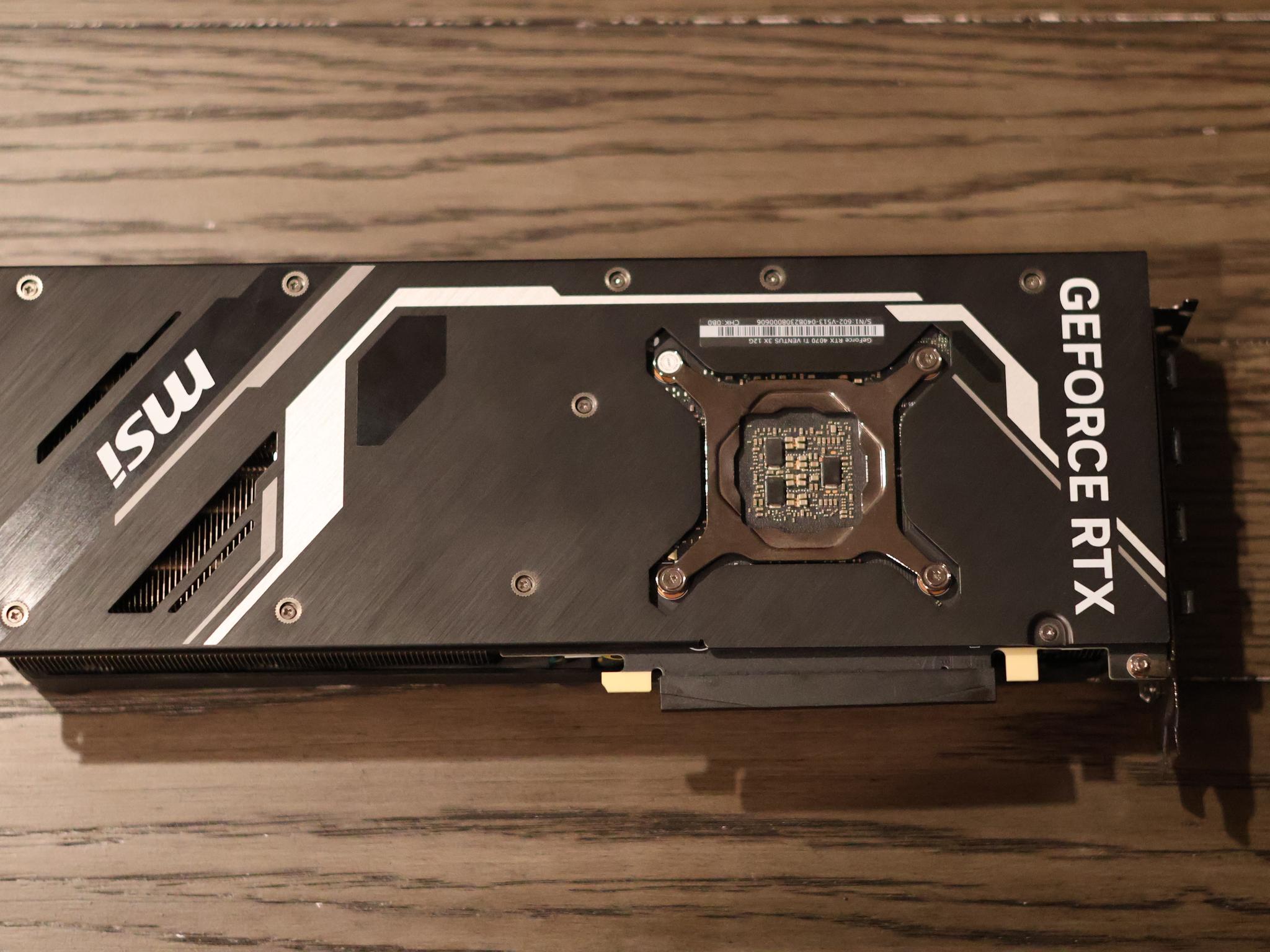 MSI VENTUS 3X OC GeForce RTX 4070 Ti