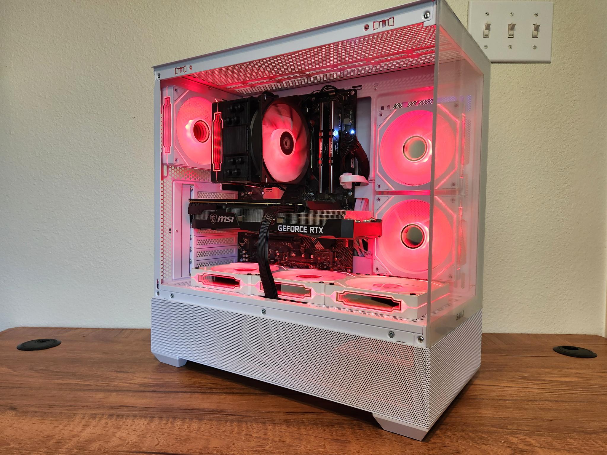 Powerful White Gaming PC | RTX 3070 | RYZEN 7 3800X | 32GB RAM | 1TB SSD | WiFi + BT