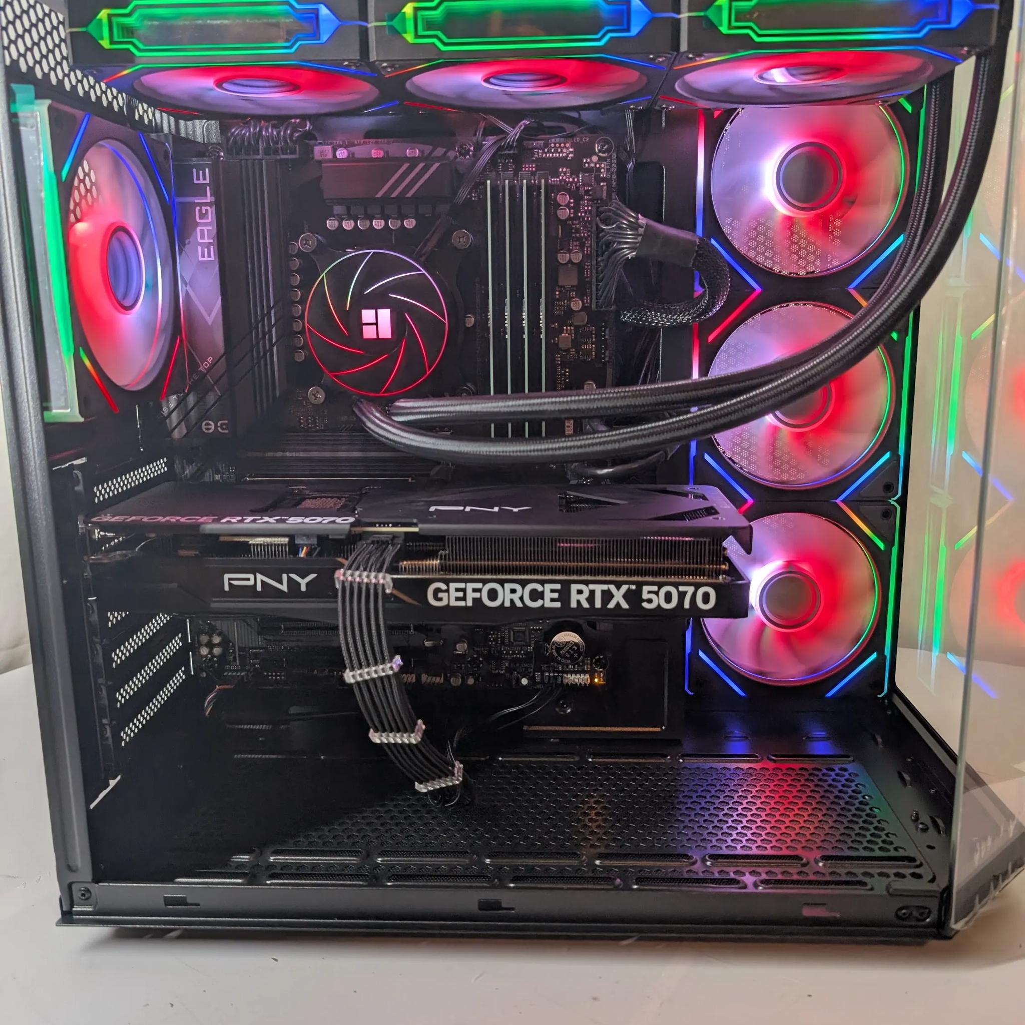 RTX 5070 | I7 12700 | 64GB DDR5 | Z790 motherboard | 360mm AIO | Windows 11 home