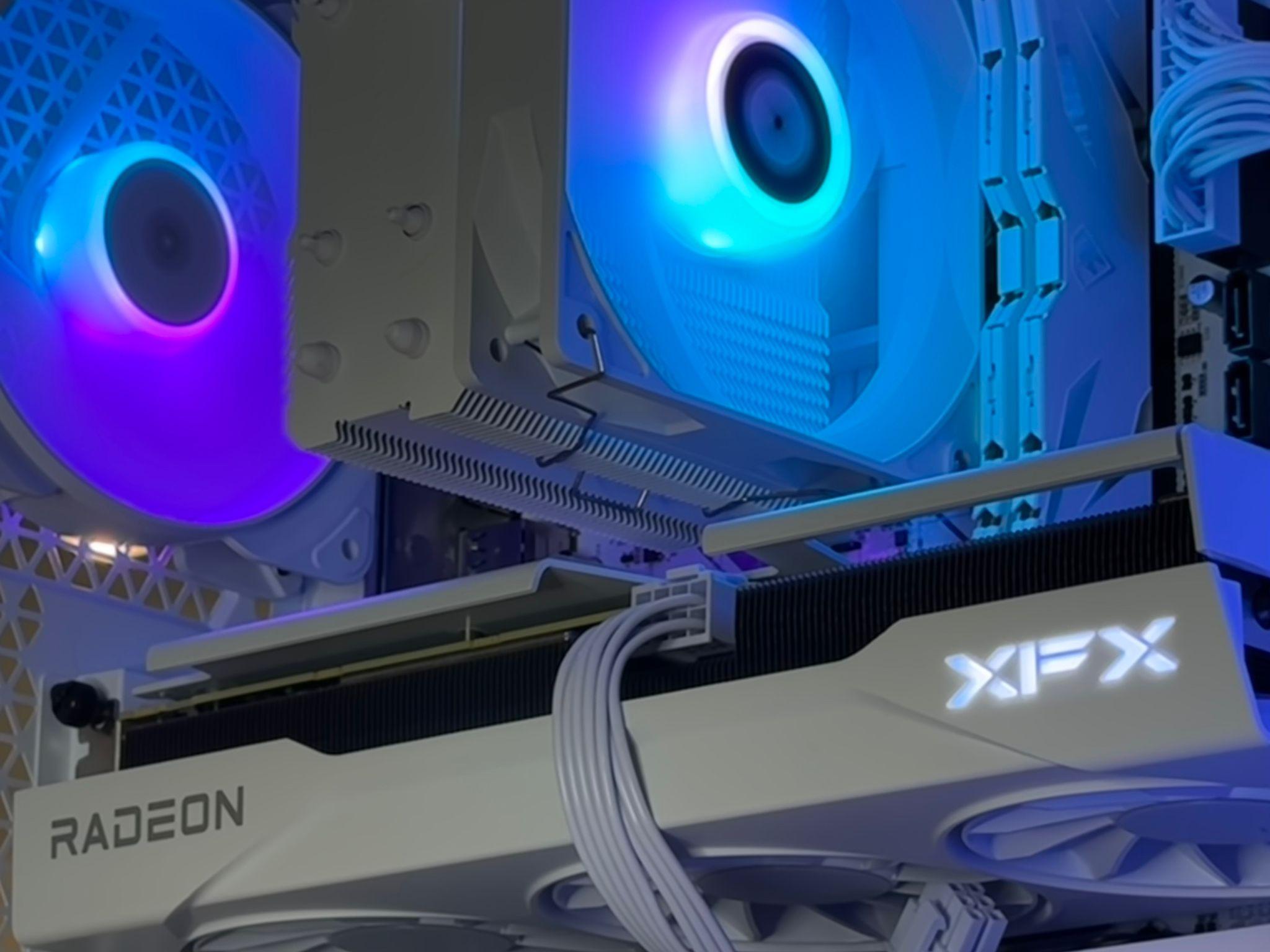 XFX 9060XT 16GB, RYZEN 5 5600G, 32GB DDR4, 1TB NVME, WiFi, Gaming PC