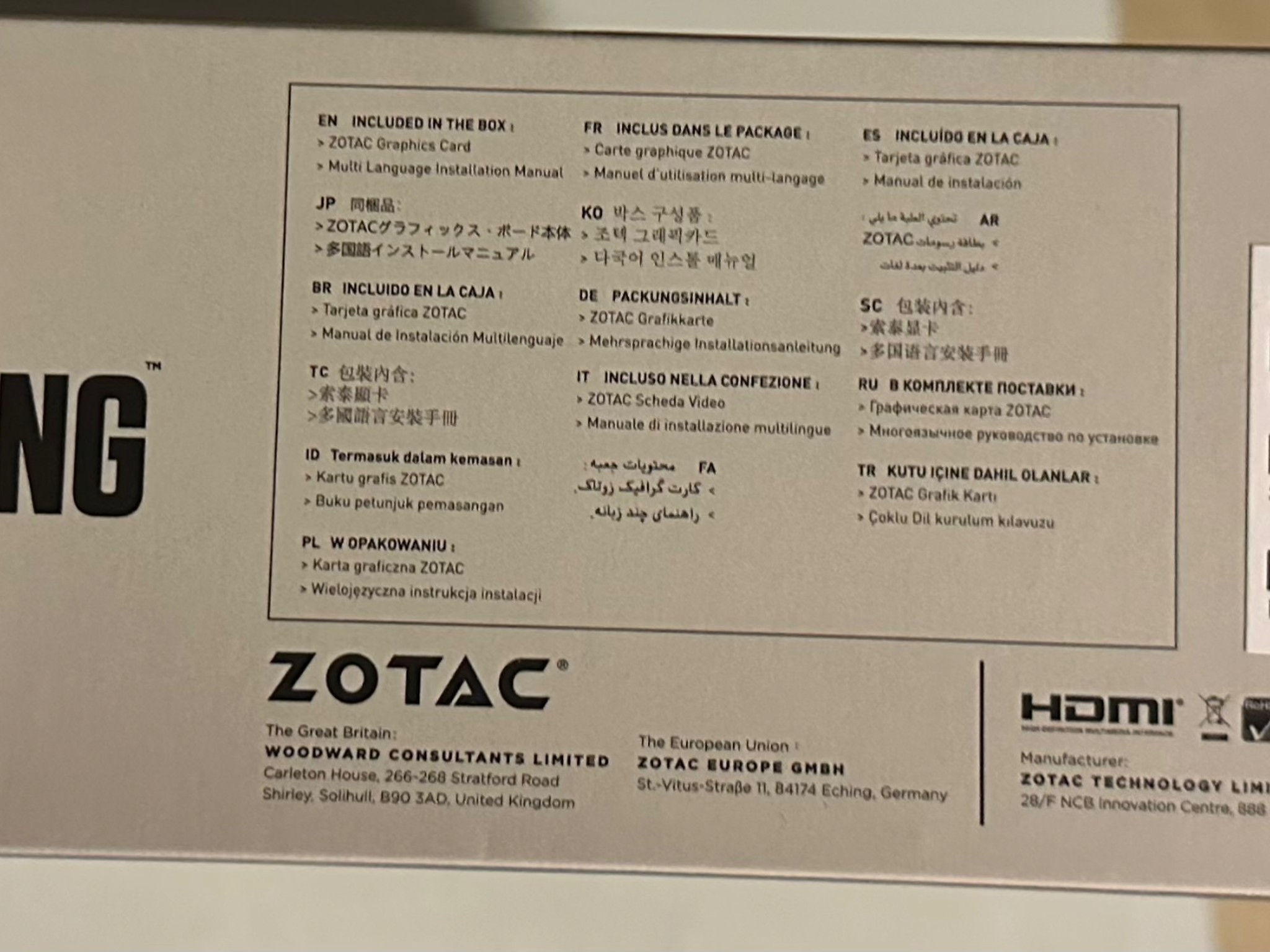 Zotac Gaming 4070 Twin Edge OC Edition